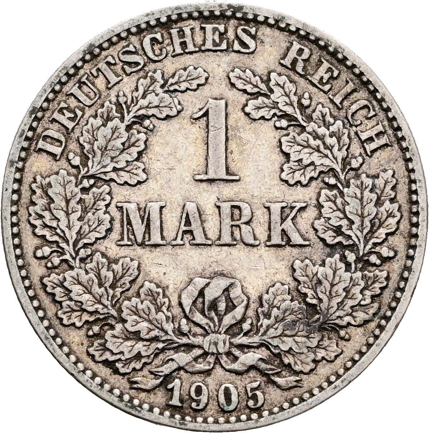 1 Mark 1905 G – Vorderseite
