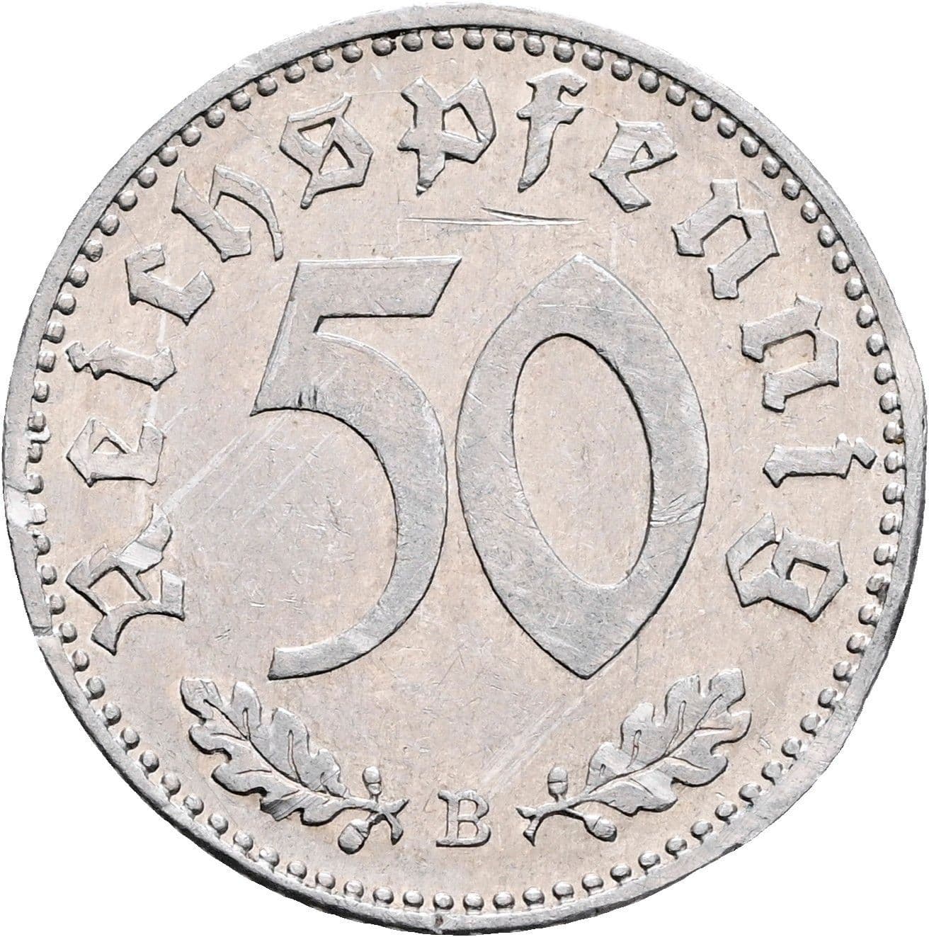 50 Reichspfennig 1941 B – Vorderseite