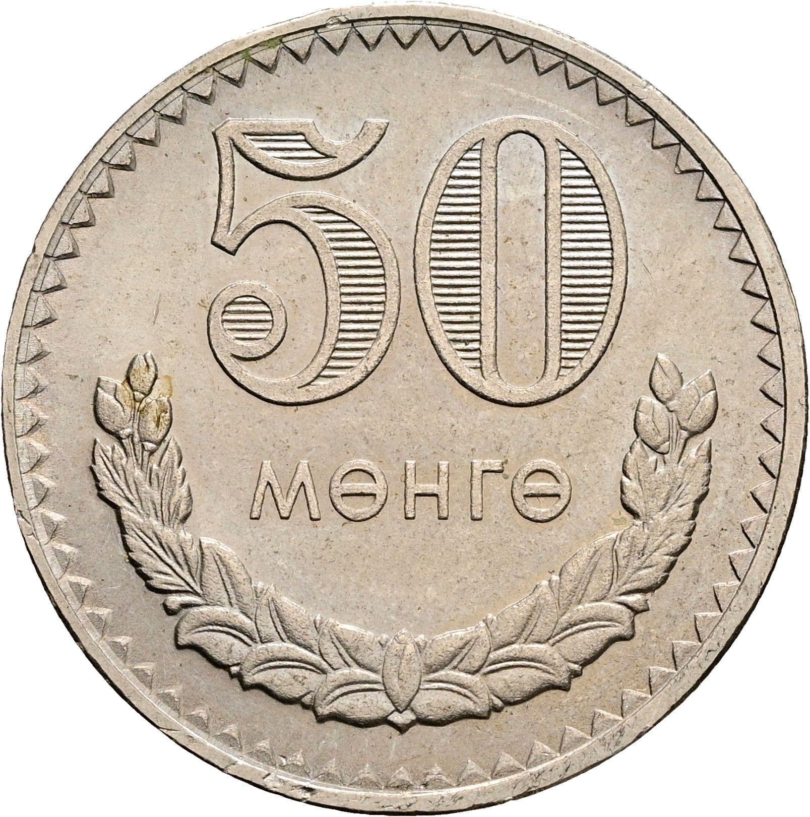 50 Möngö 1981 – Vorderseite