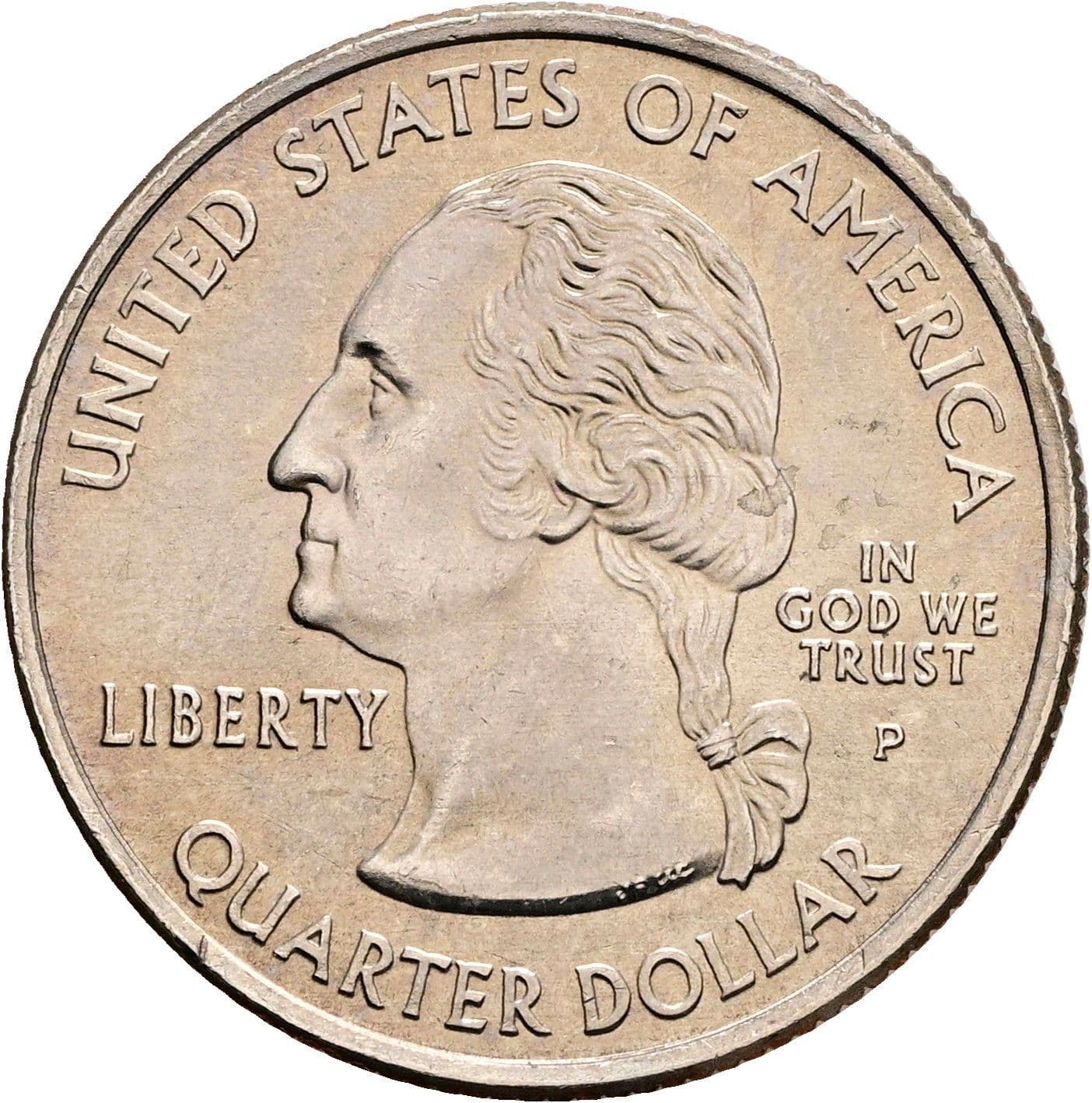 Quarter Dollar 2004 P – Vorderseite