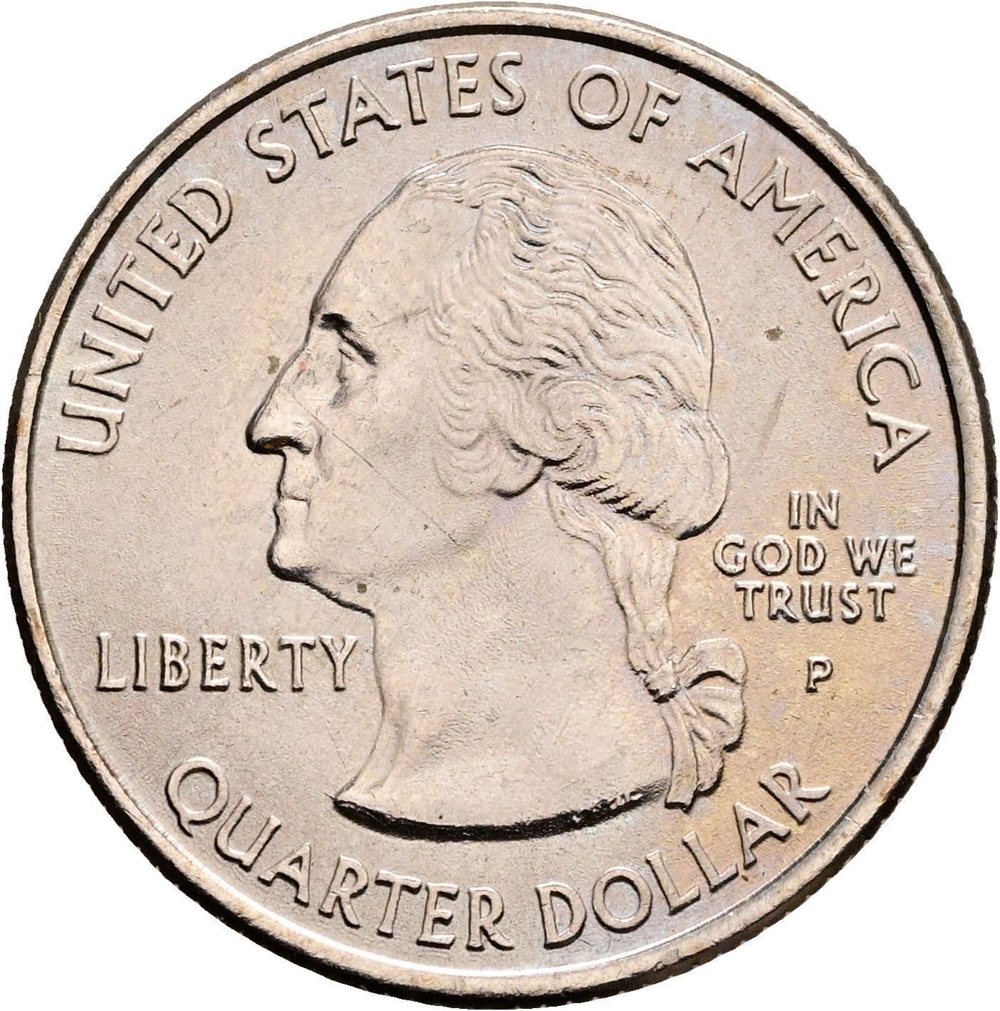 Quarter Dollar 2003 P – Vorderseite