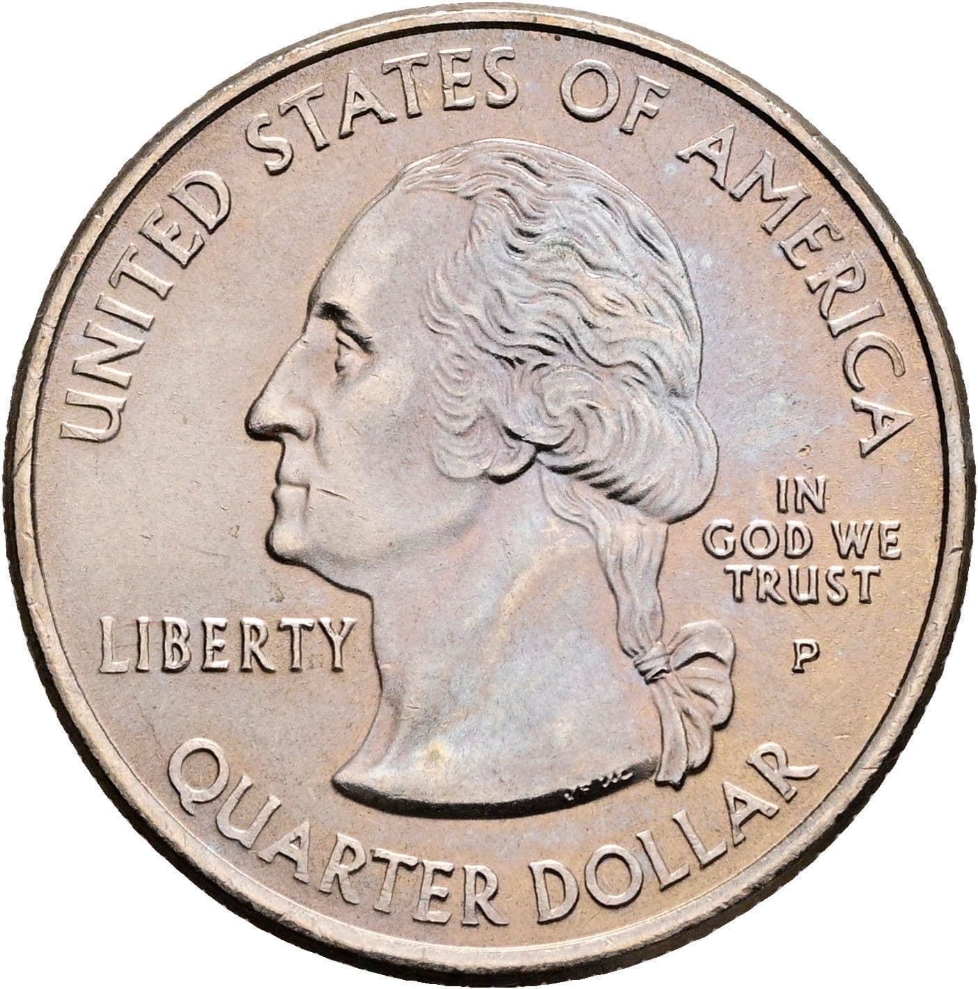 Quarter Dollar 2004 P – Vorderseite