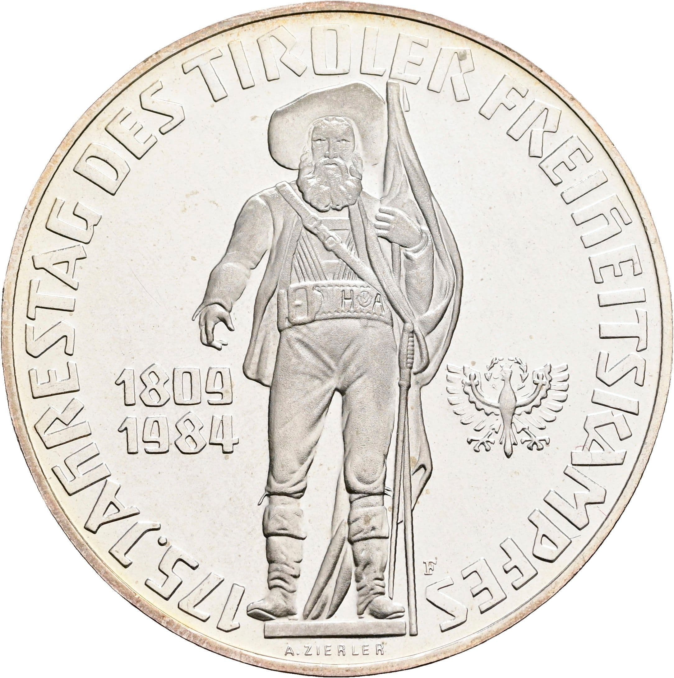 500 Schilling 1984 – Vorderseite