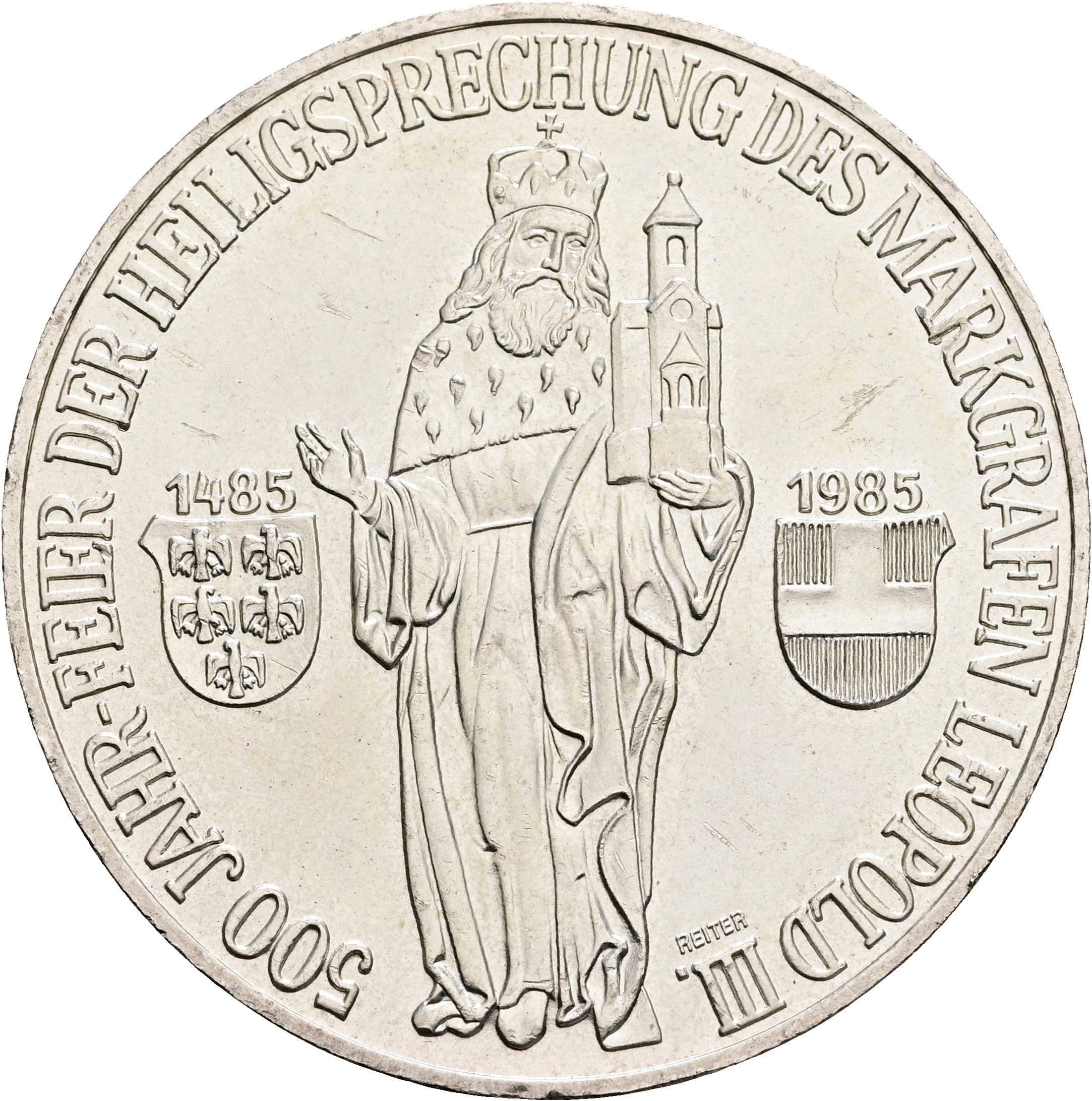 500 Schilling 1985 – Vorderseite