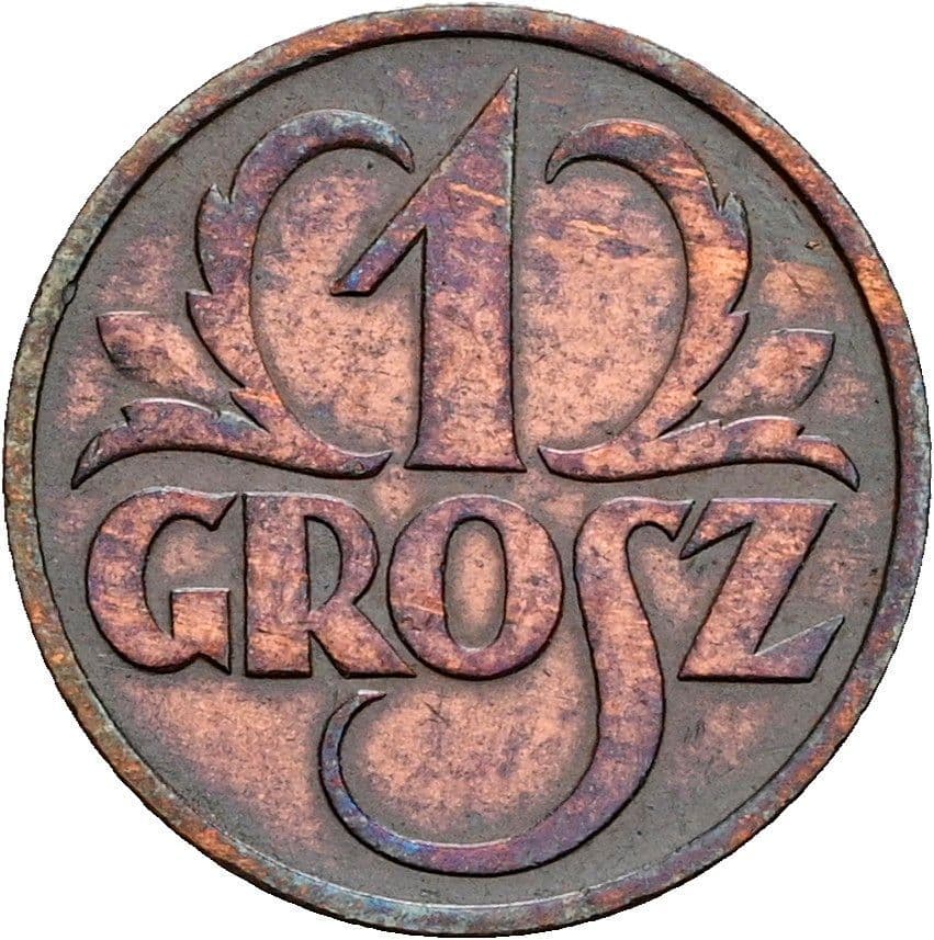1 Grosz 1939 – Vorderseite