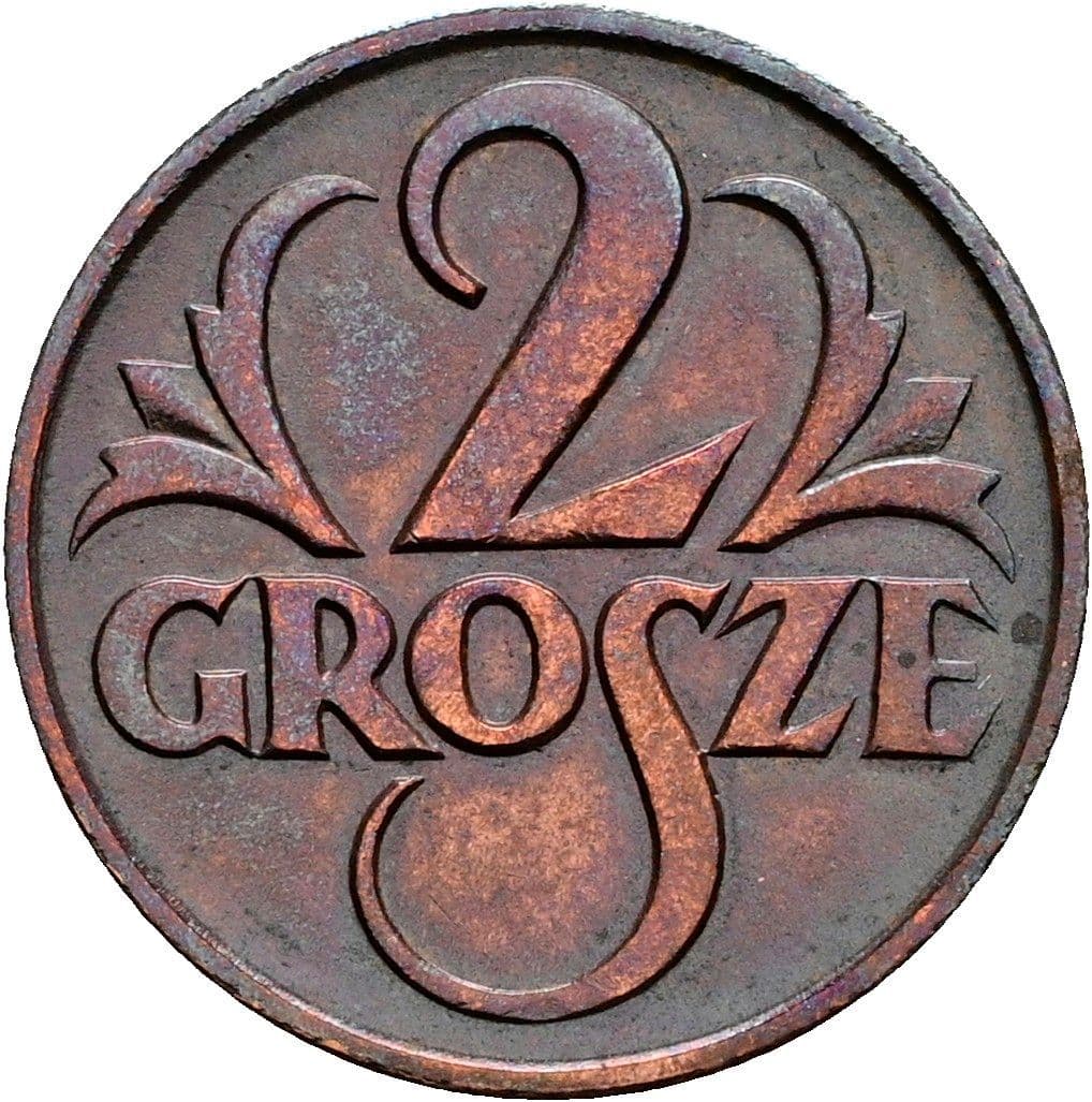 2 Grosze 1925 – Vorderseite