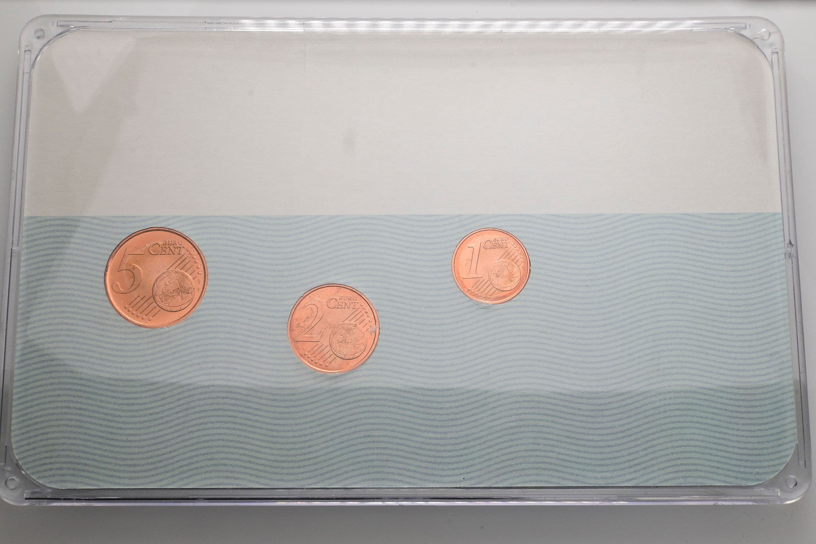 1+2+5 Cent Satz