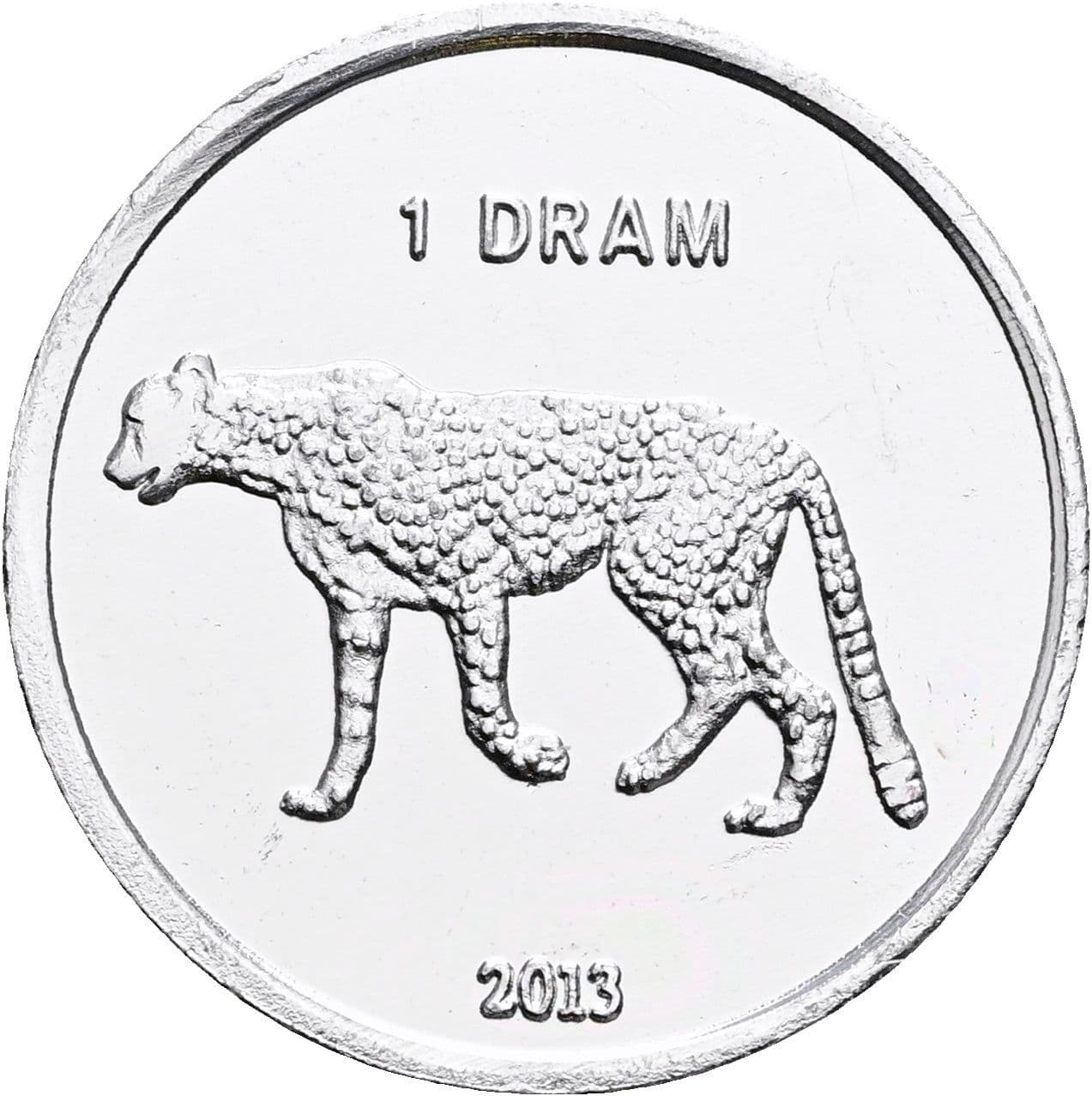 1 Dram 2013 – Vorderseite