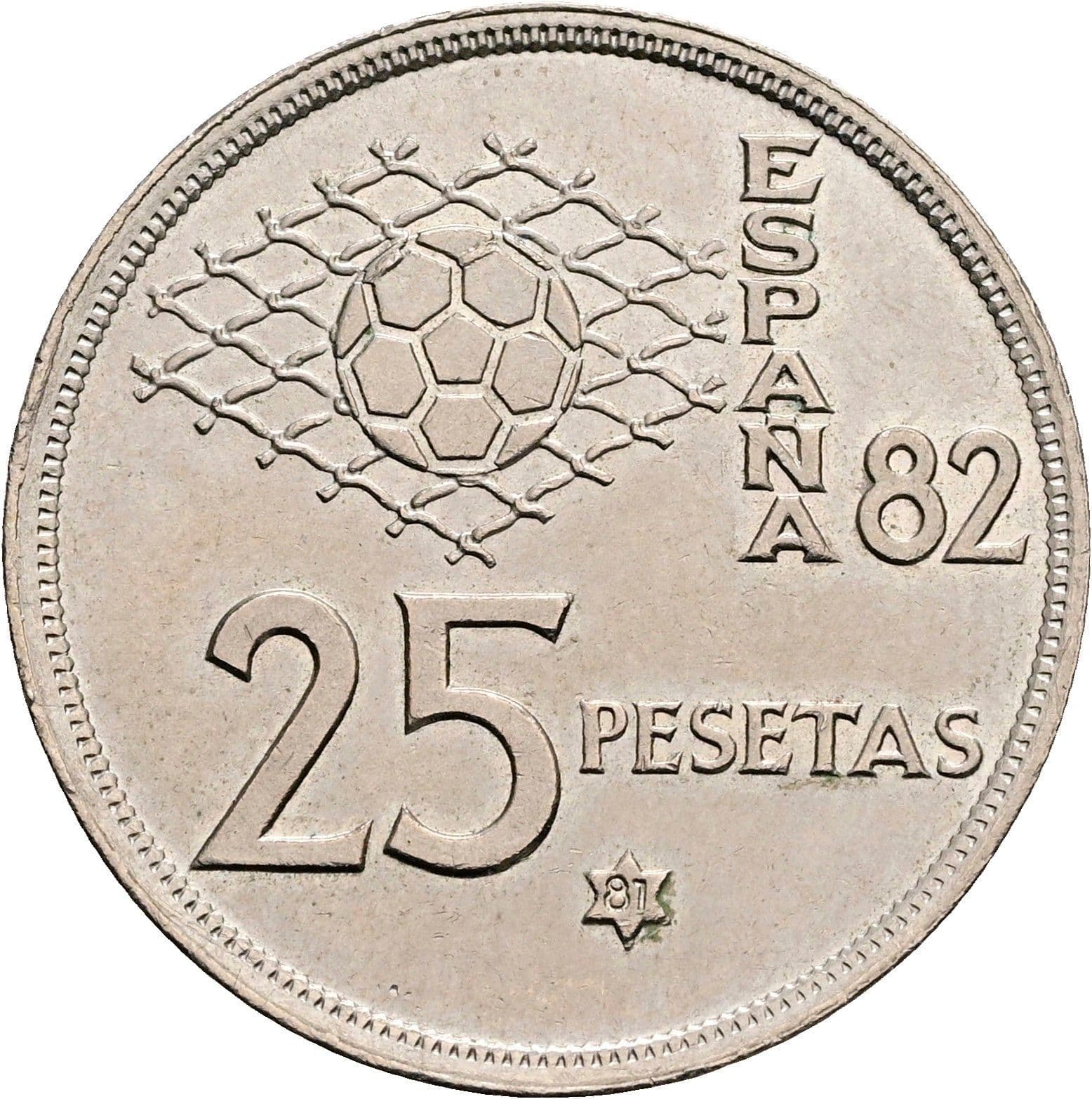 25 Pesetas