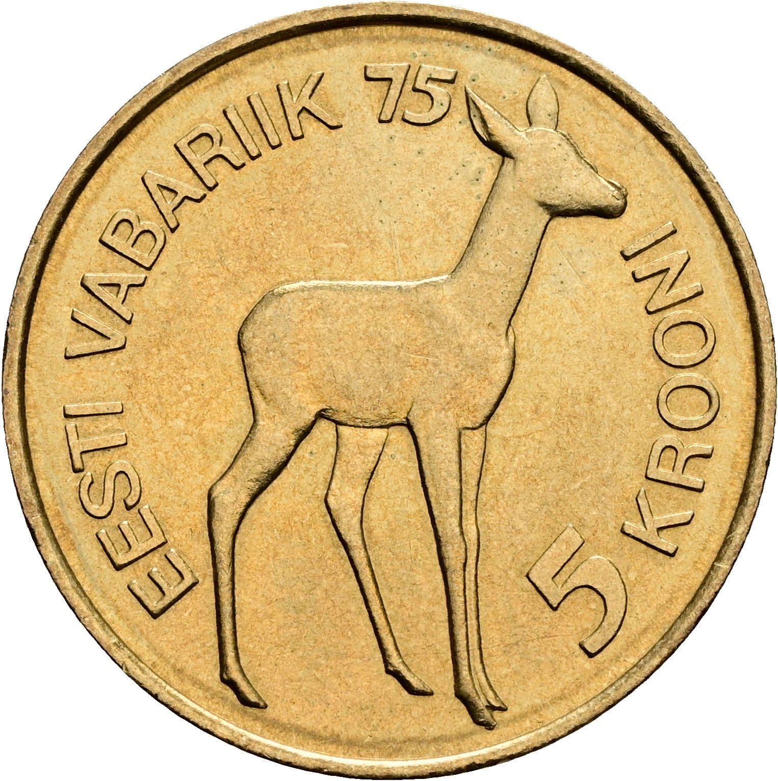5 Krooni 1993 – Vorderseite