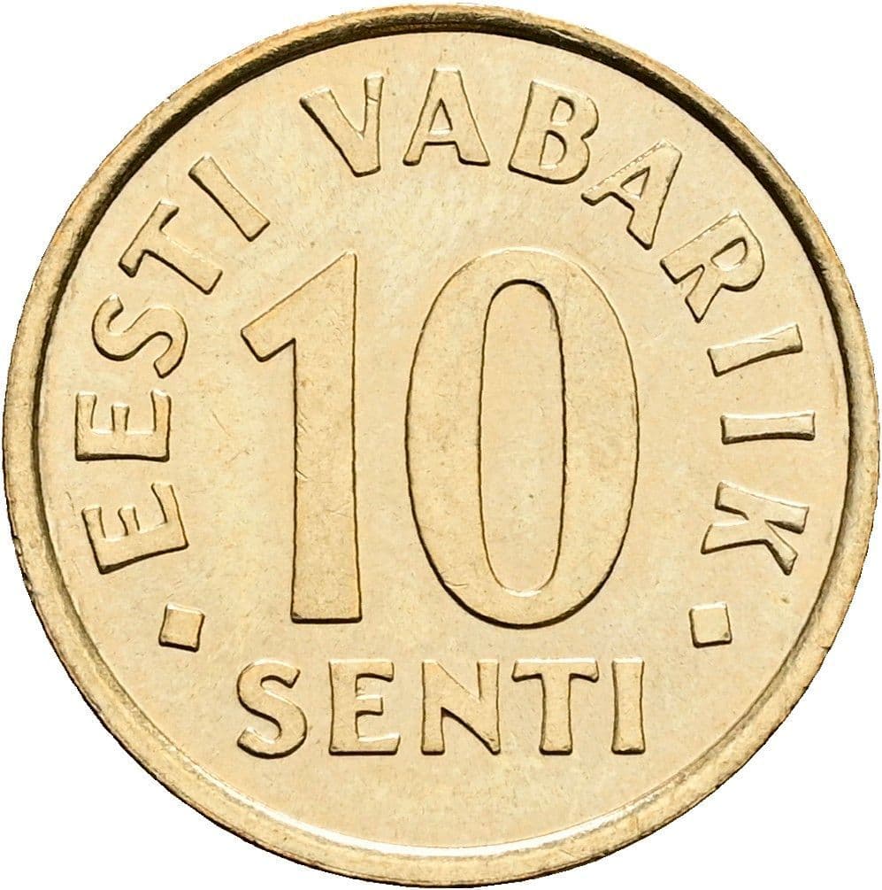10 Senti 2002 – Vorderseite