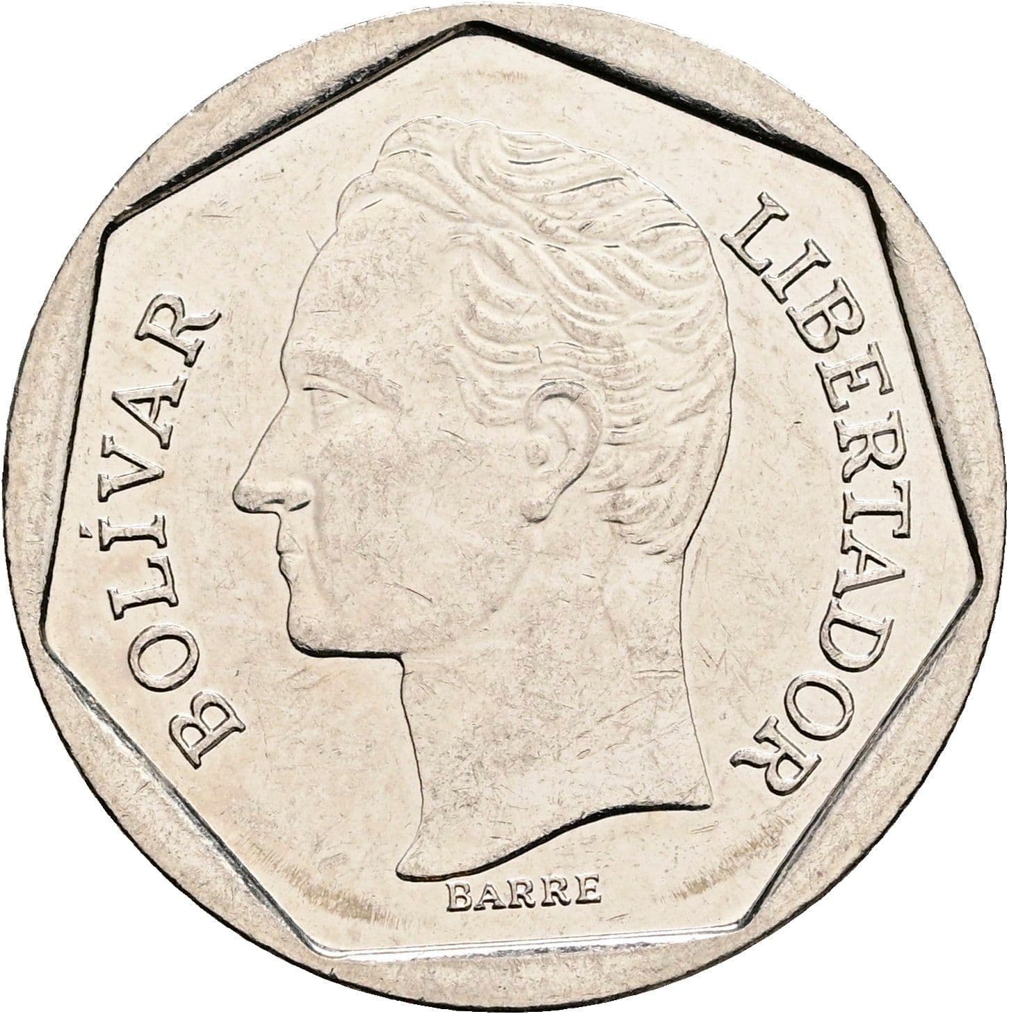 100 Bolivares 1998 – Vorderseite