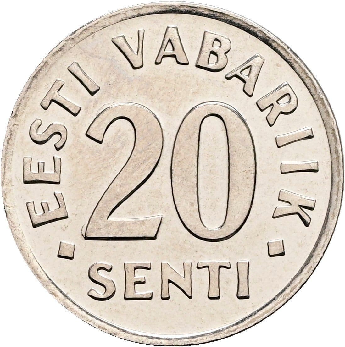 20 Senti 2003 – Vorderseite
