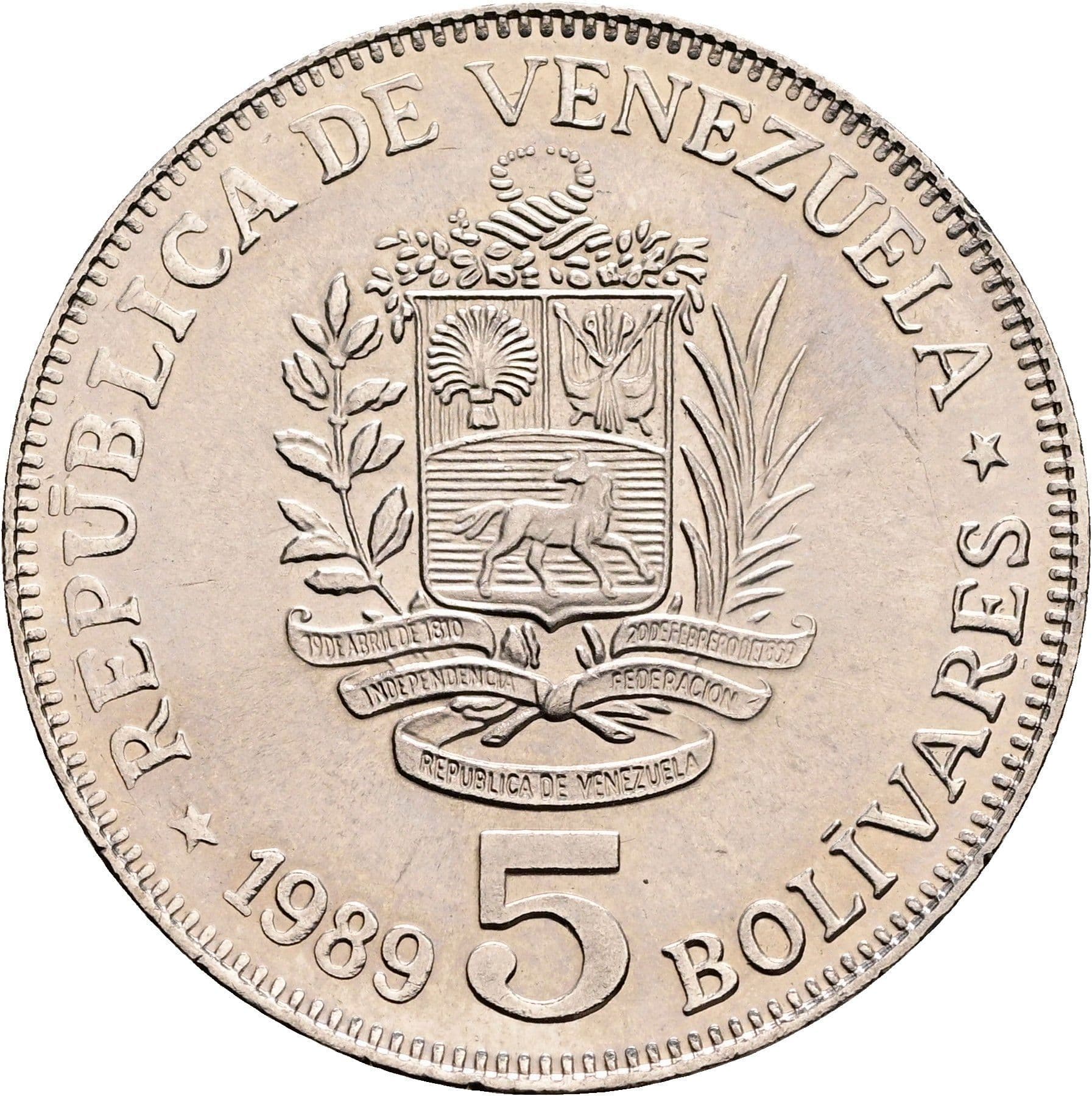 5 Bolivares