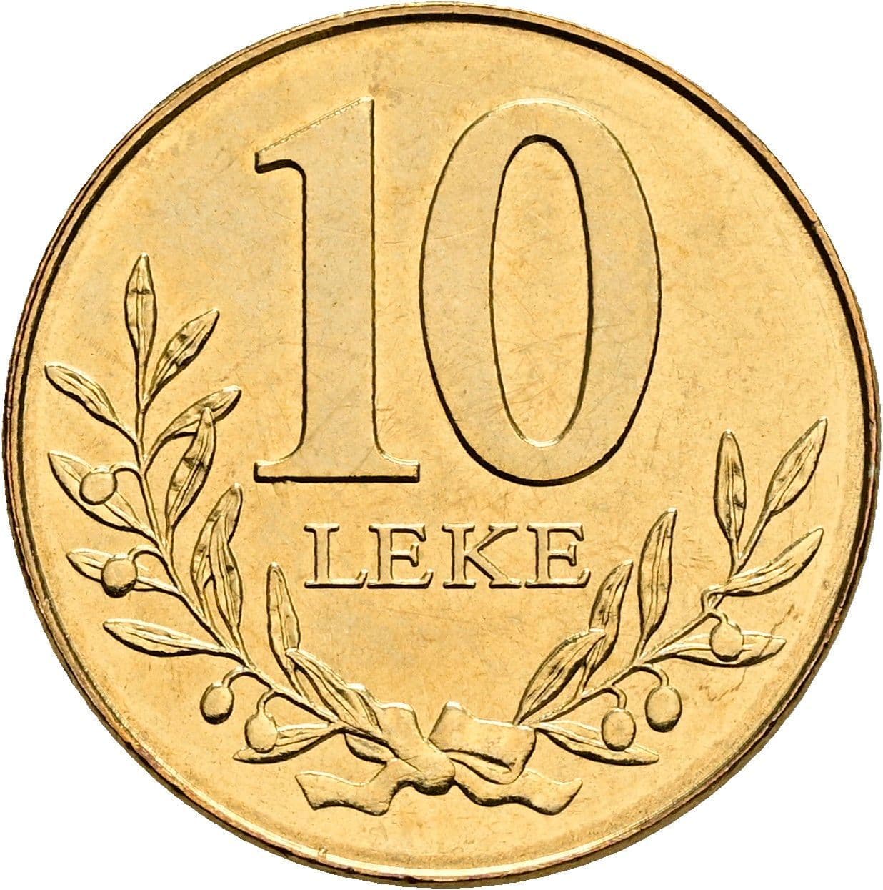 10 Leke 2000 – Vorderseite