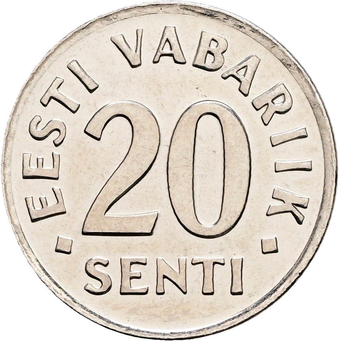 20 Senti 2003 – Vorderseite