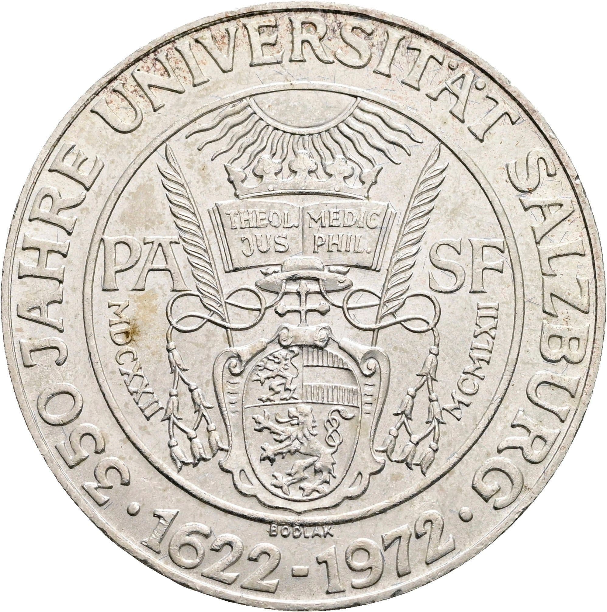 50 Schilling 1972 – Vorderseite