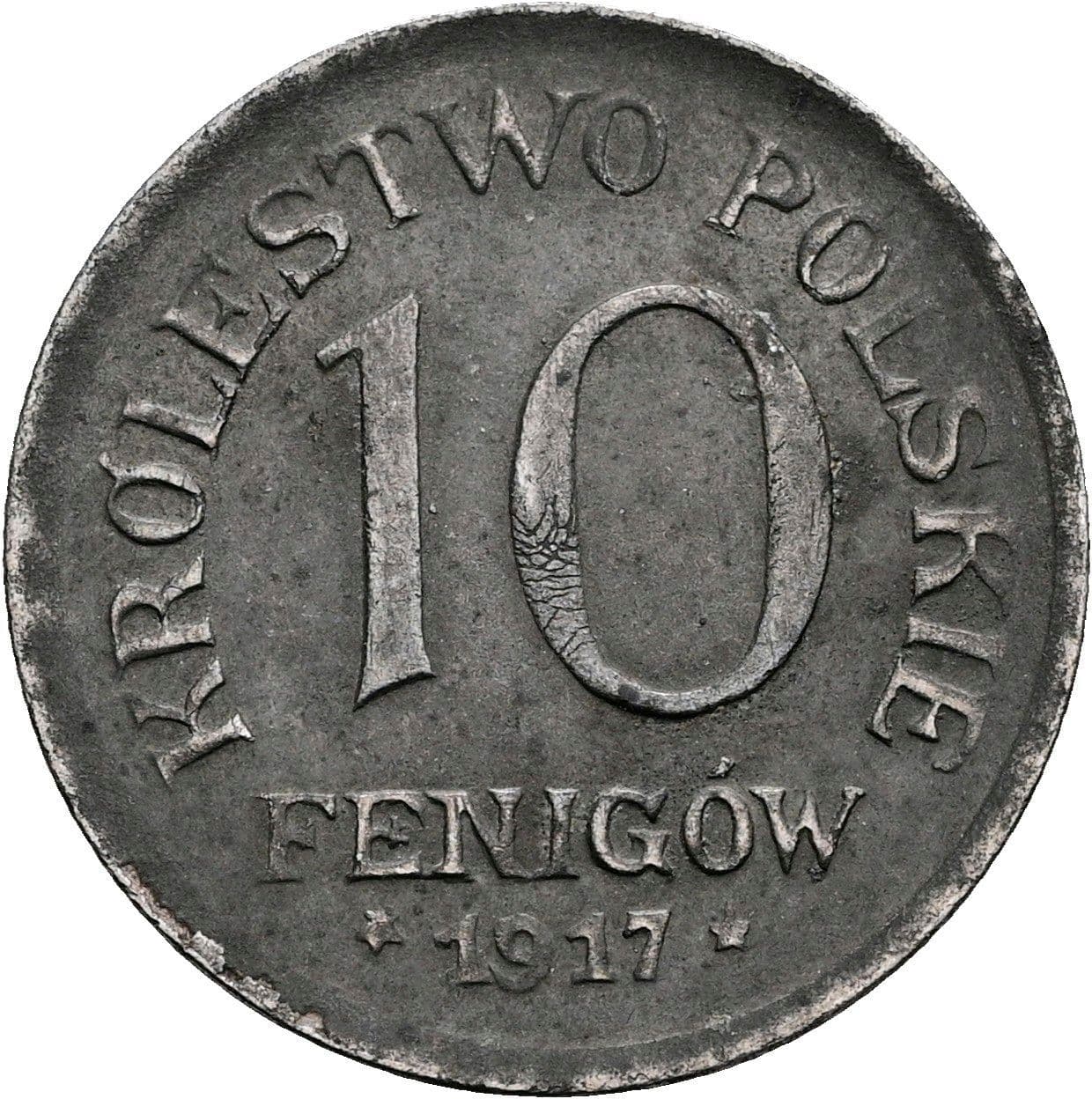 10 Fenigow 1917 – Vorderseite