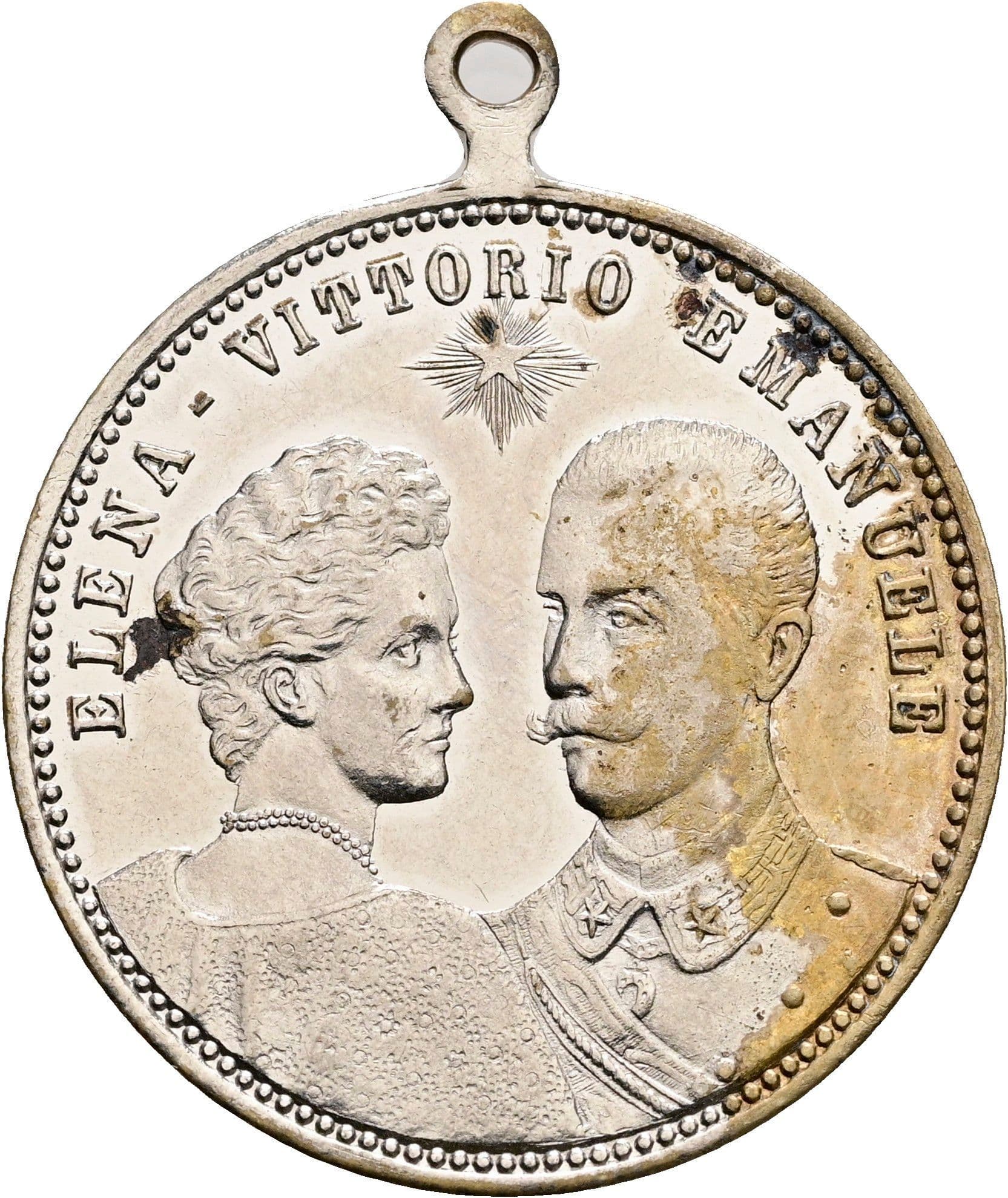 Medaille 1896 – Vorderseite