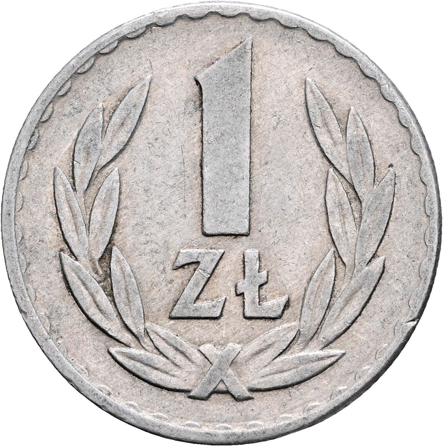 1 Zloty 1965 – Vorderseite
