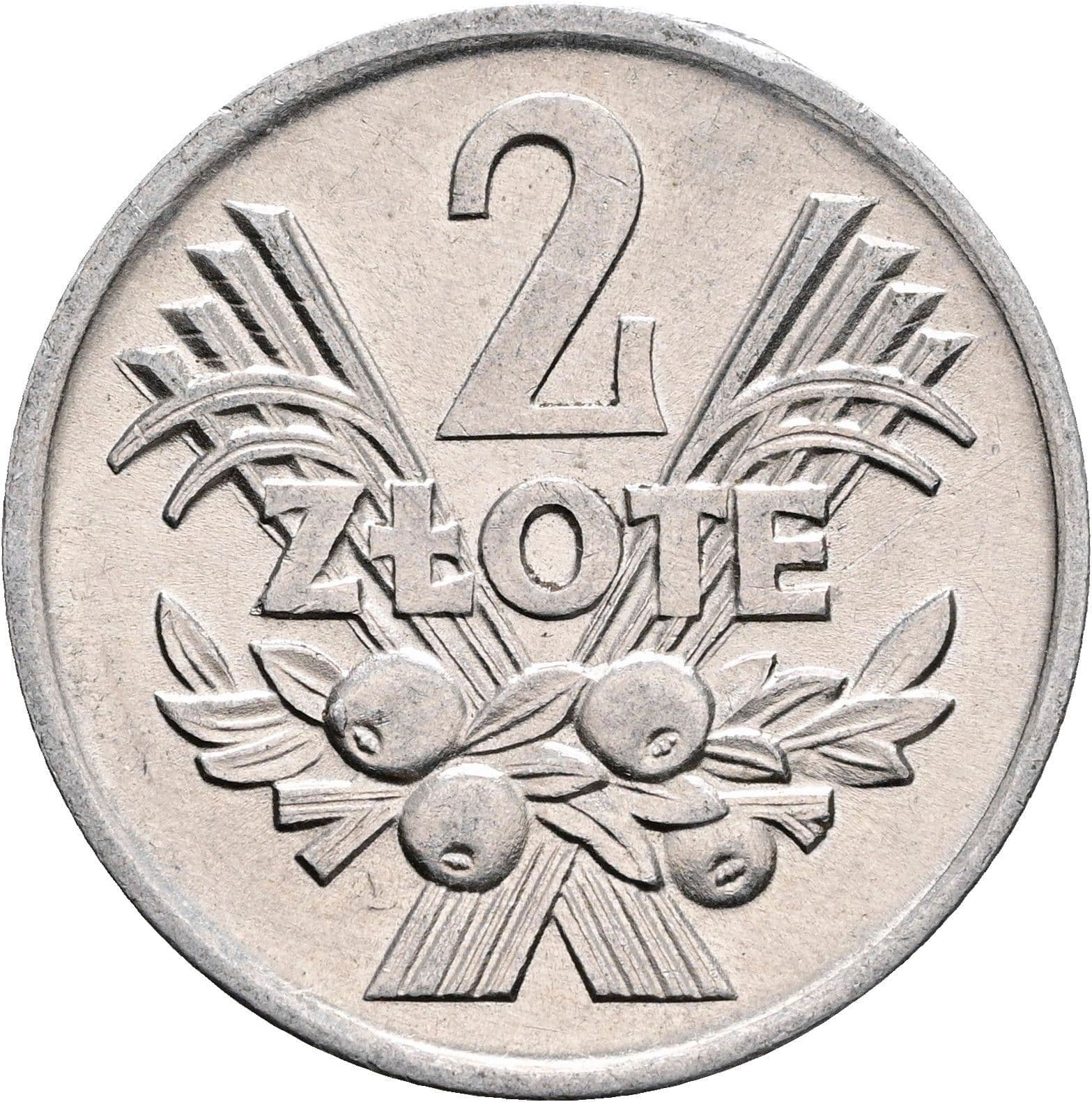 2 Zlote 1974 – Vorderseite