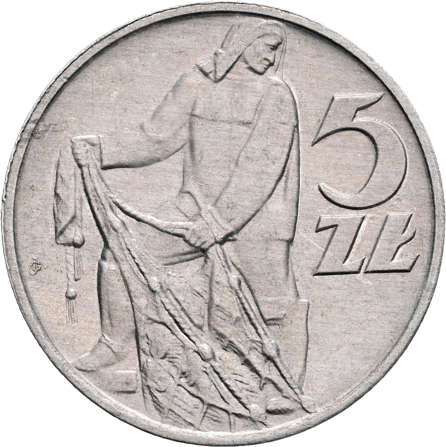 5 Zlotych 1959 – Vorderseite