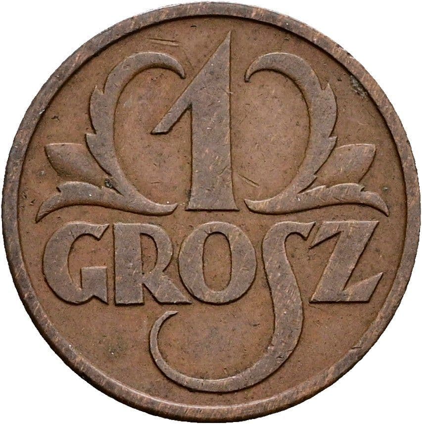 1 Grosz 1937 – Vorderseite