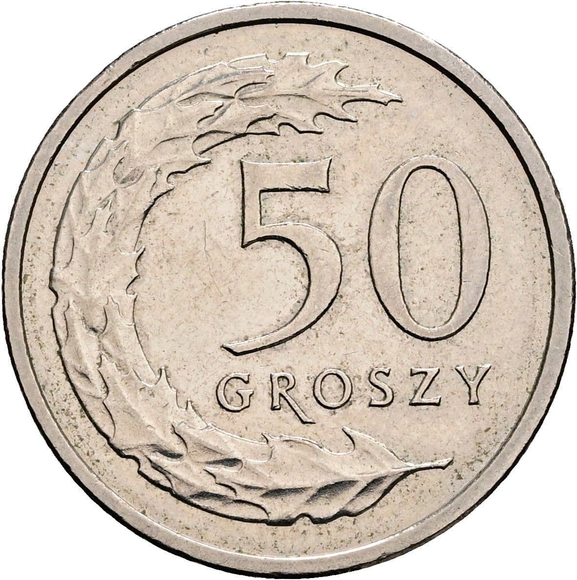 50 Groszy 2014 – Vorderseite