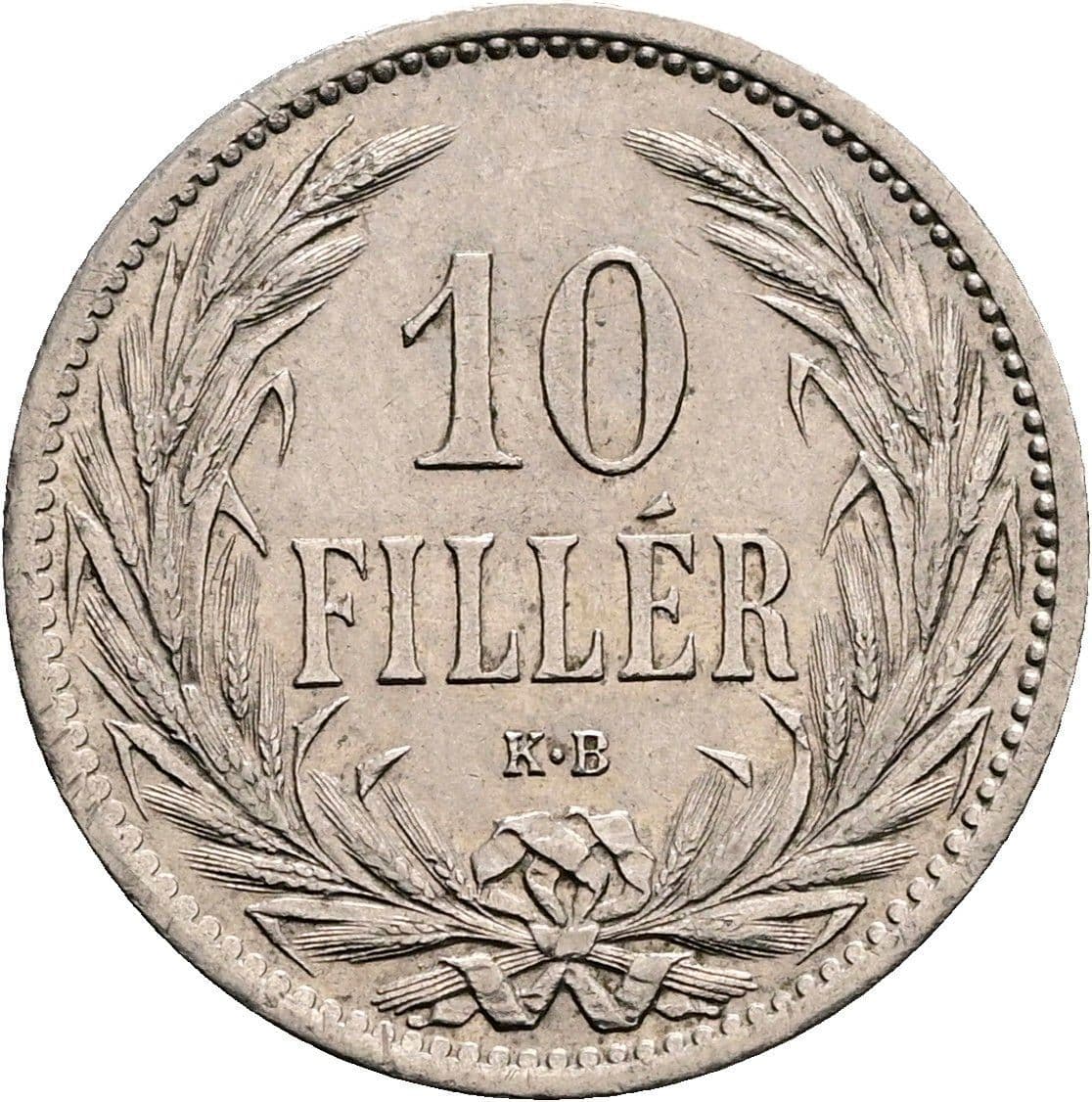 10 Filler Franz Joseph I. 1848-1916 1908 KB – Vorderseite