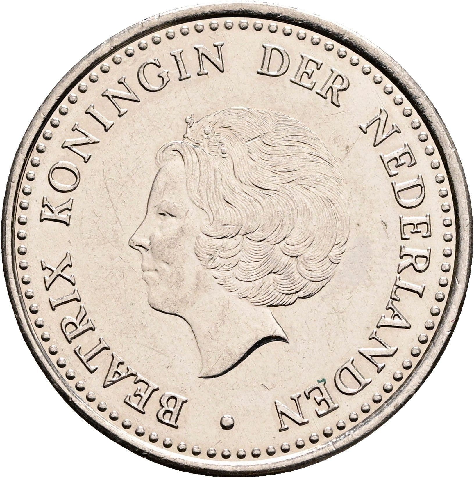 1 Gulden Beatrix 1980-2013 1980 – Vorderseite