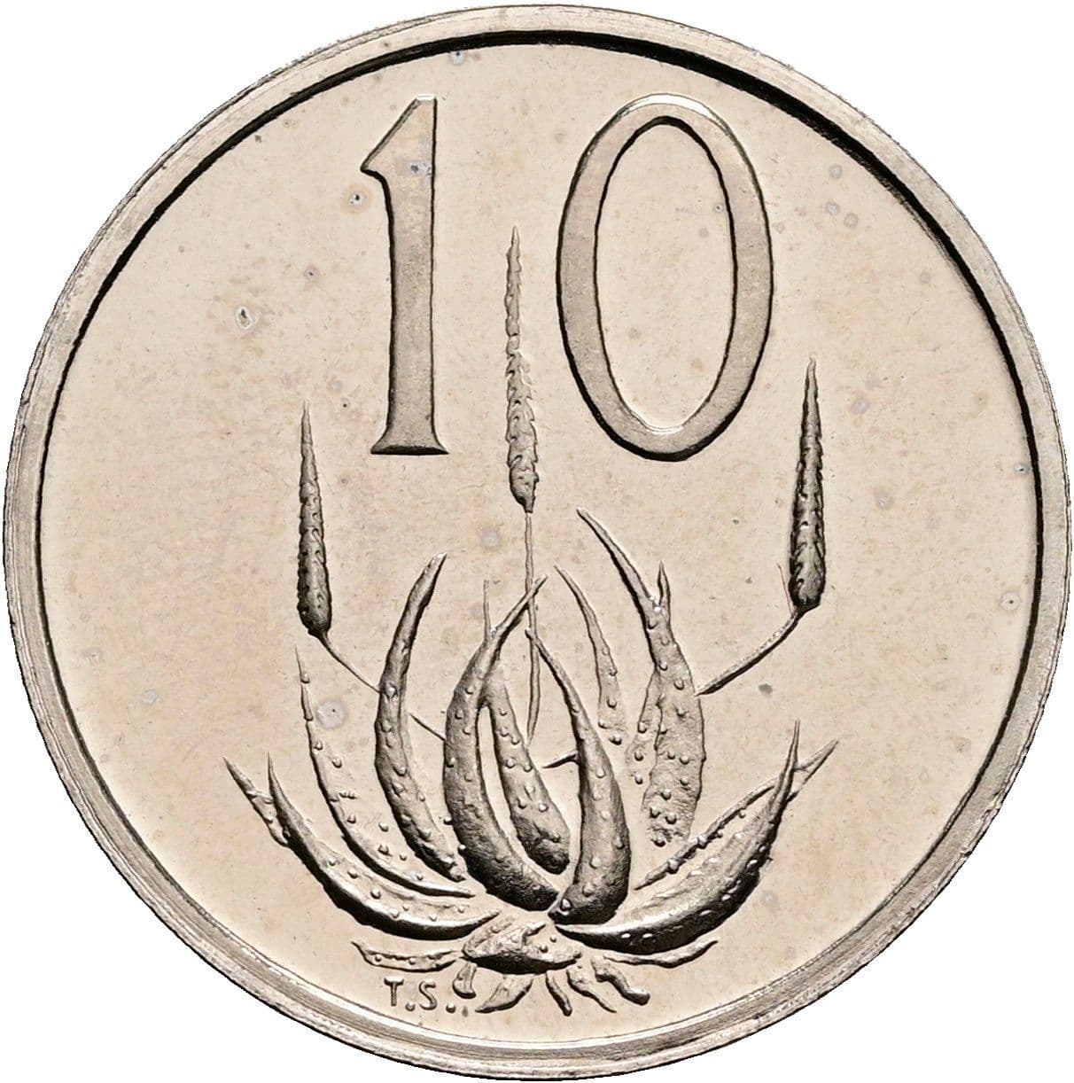 10 Cents 1974 – Vorderseite