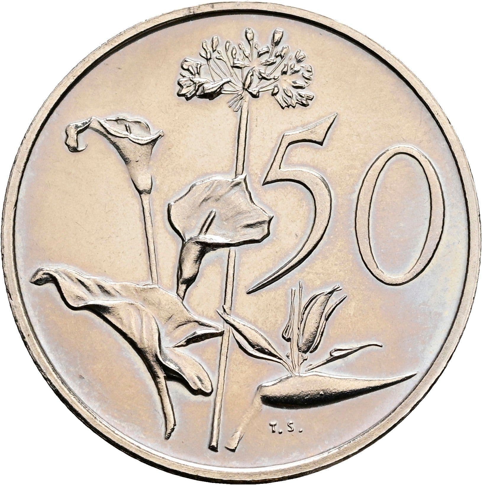 50 Cents 1980 – Vorderseite