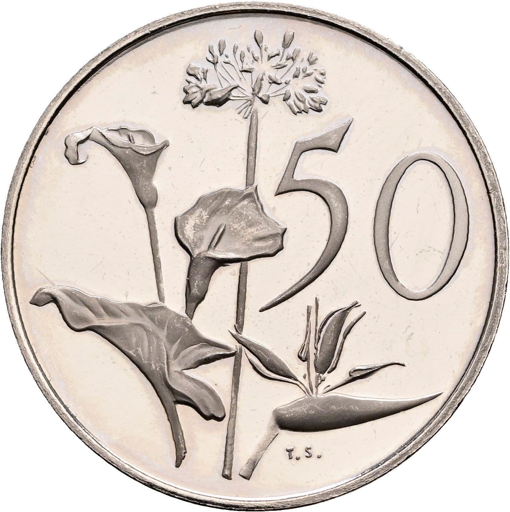 50 Cents 1987 – Vorderseite