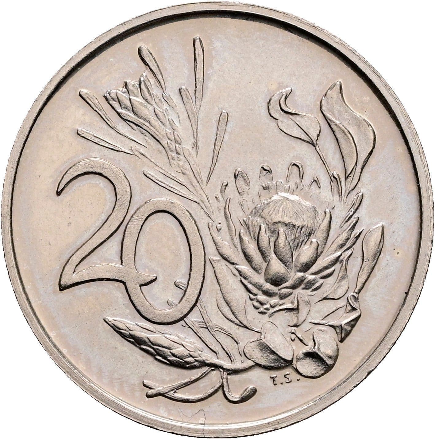 20 Cents 1973 – Vorderseite
