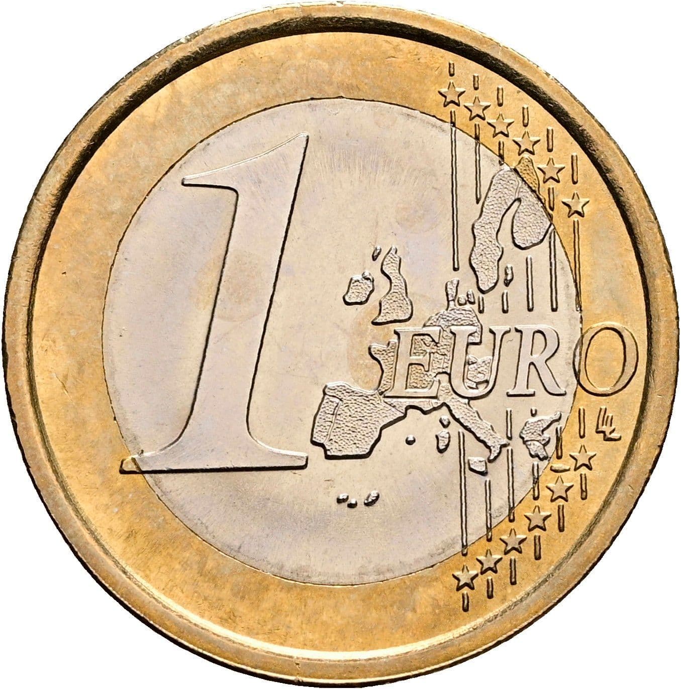 1 Euro 2004 – Vorderseite