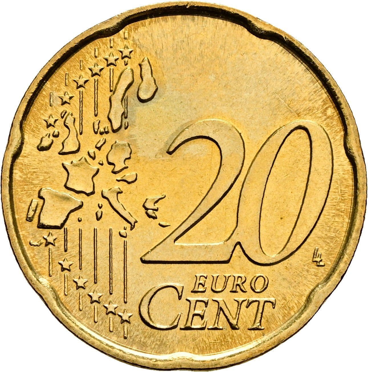 20 Cent Sedisvakanz 2005 – Vorderseite