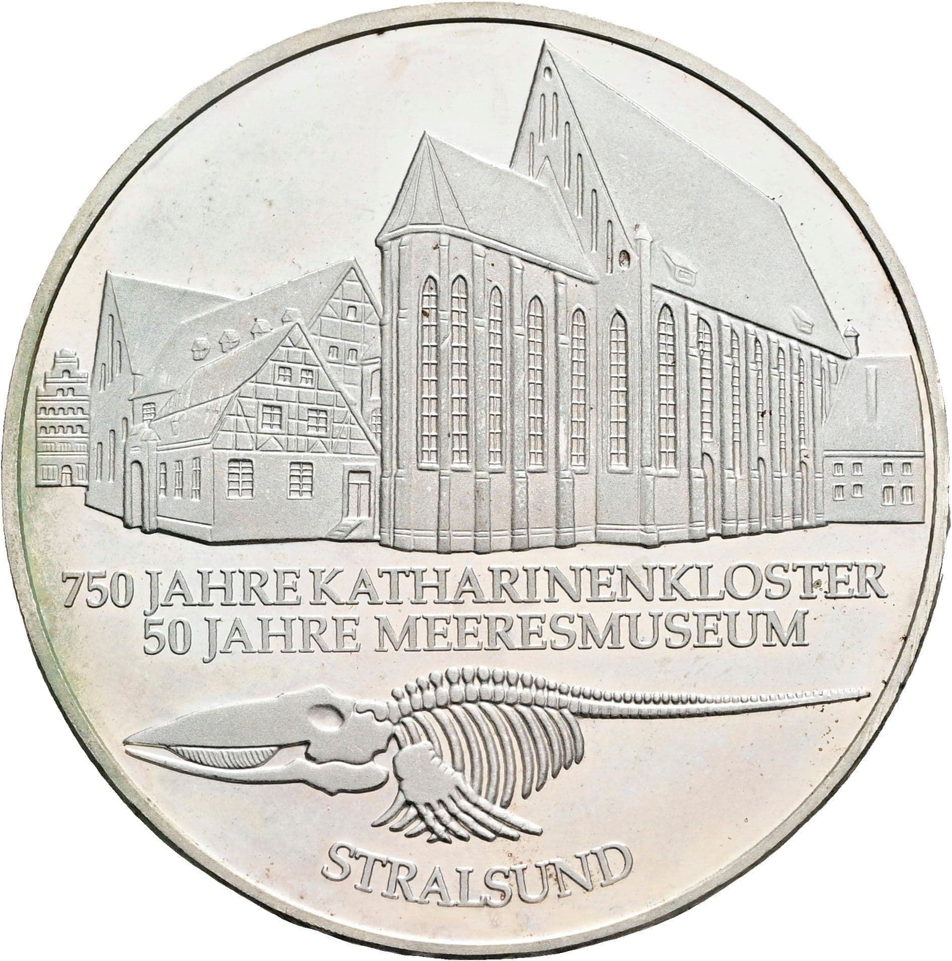 10 Deutsche Mark 2001 A – Vorderseite