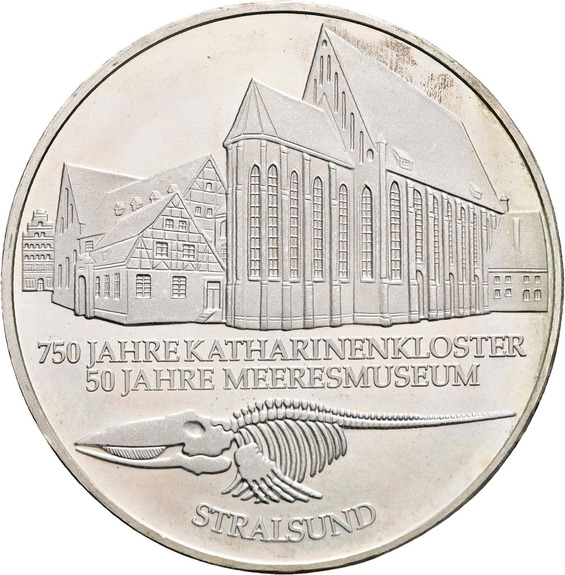 10 Deutsche Mark 2001 A – Vorderseite