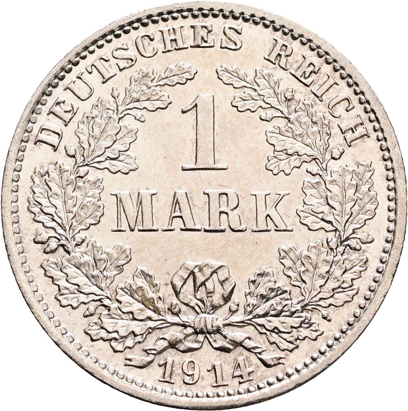 1 Mark 1914 D – Vorderseite
