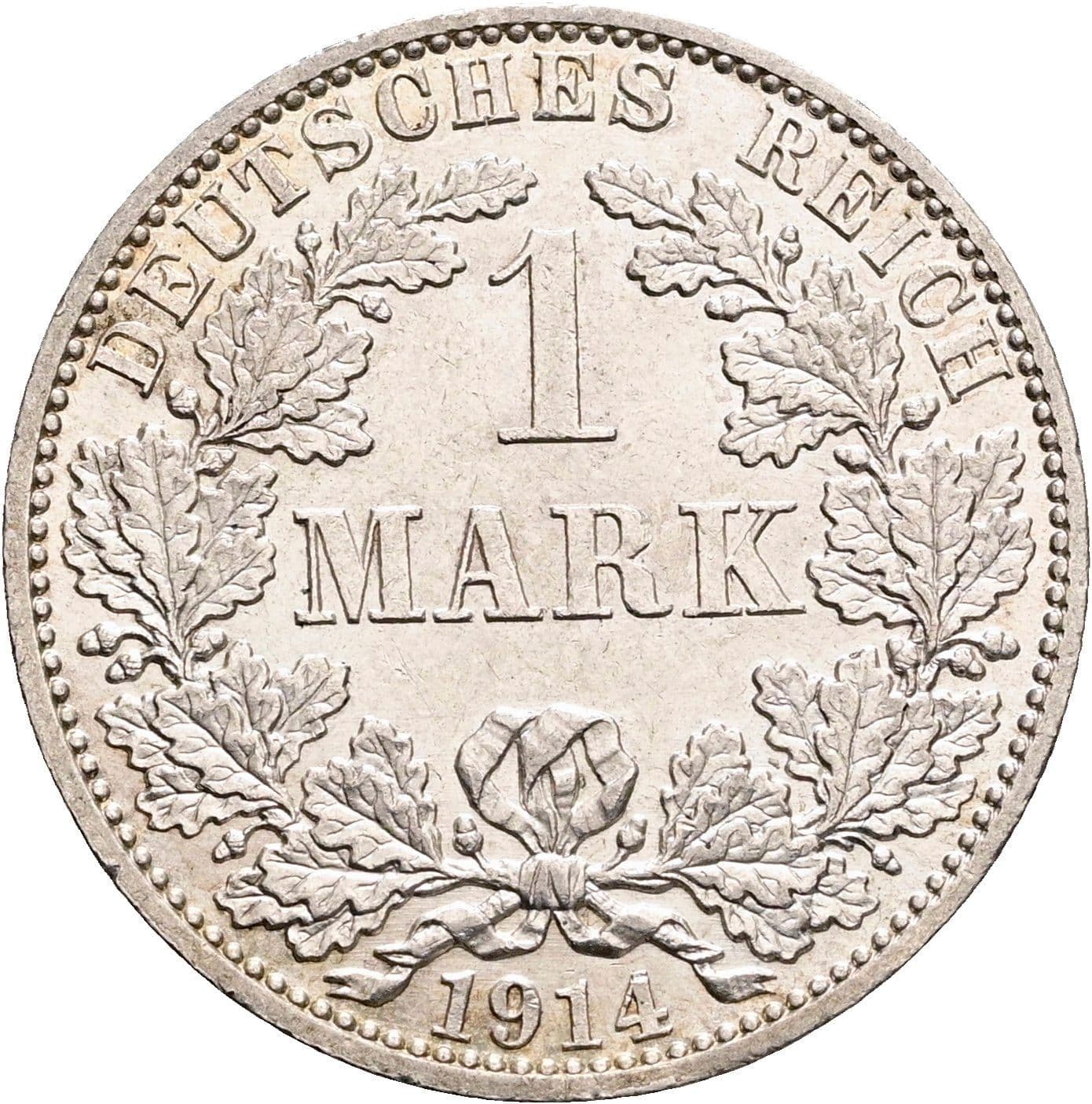 1 Mark 1914 A – Vorderseite