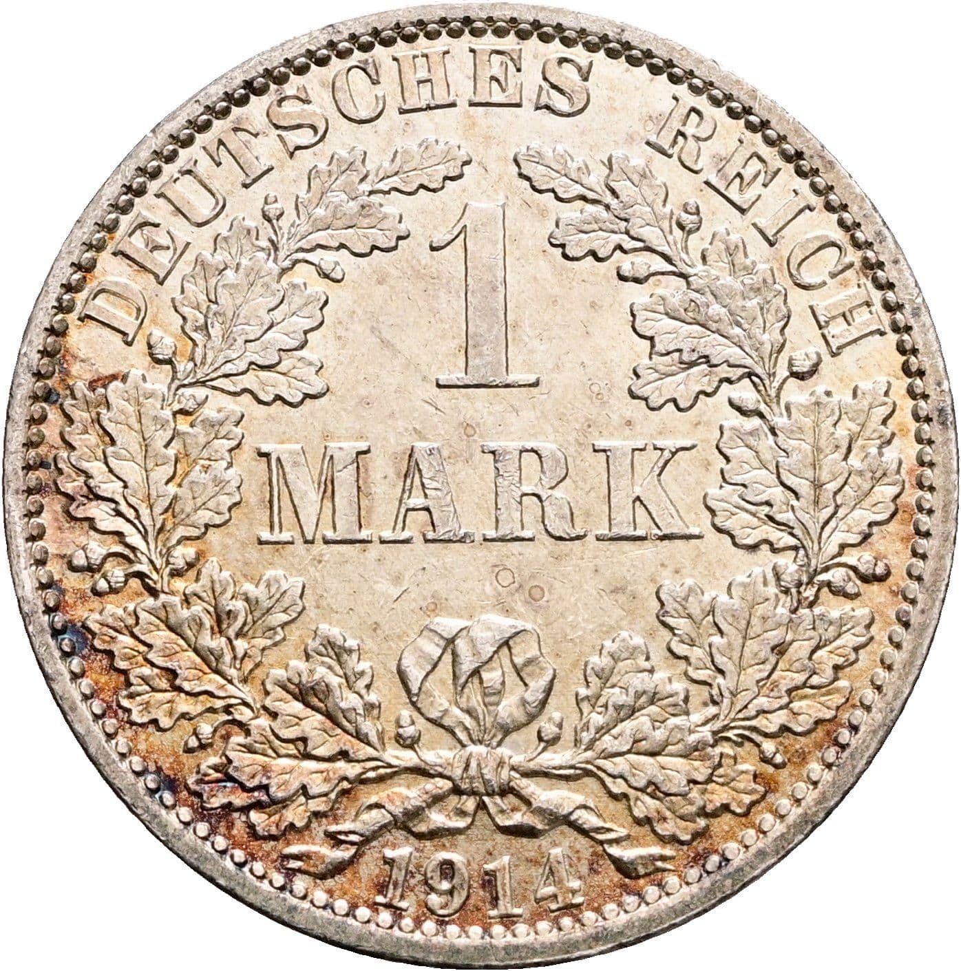 1 Mark 1914 A – Vorderseite