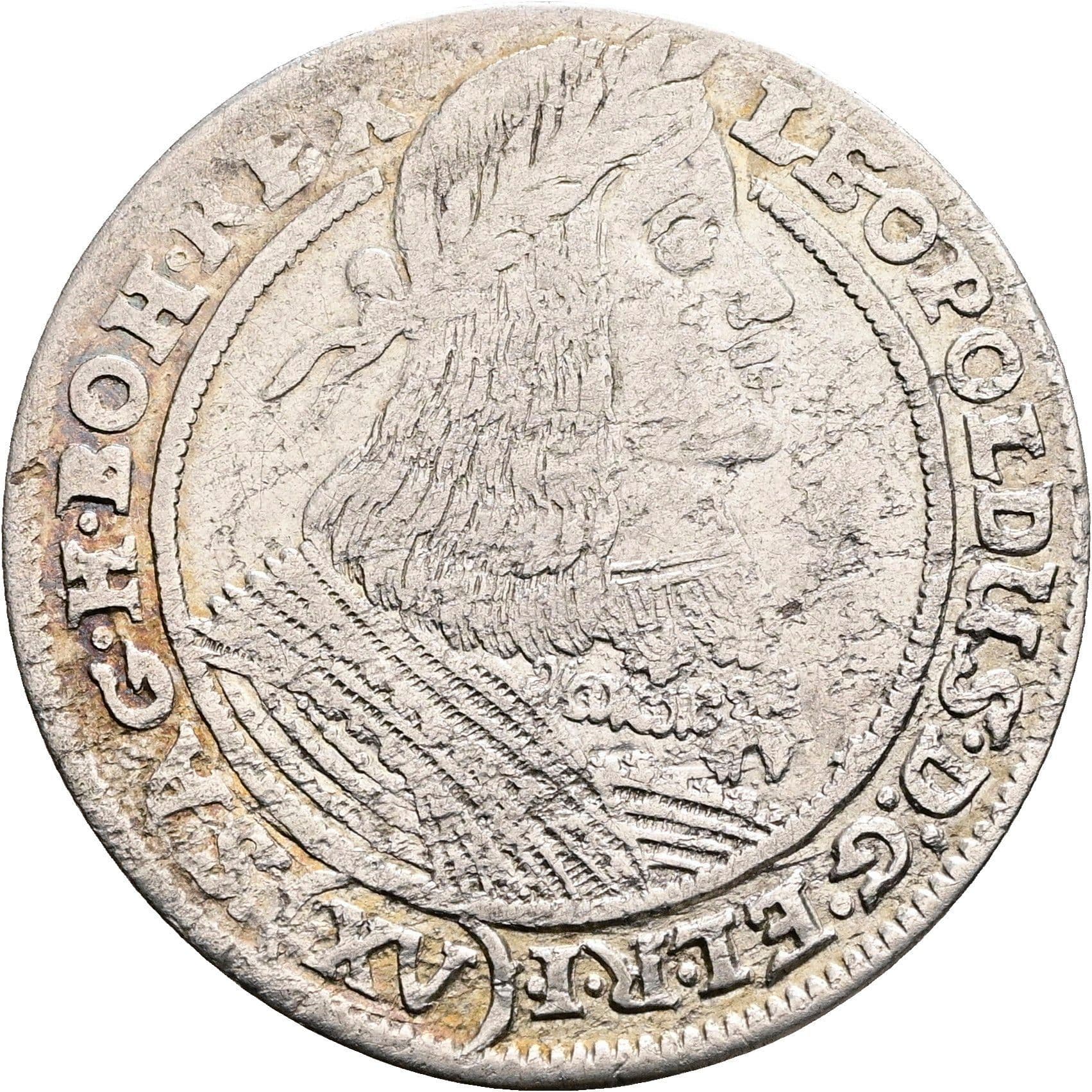 15 Kreuzer Leopold I. 1657-1705 Breslau 1662 – Vorderseite