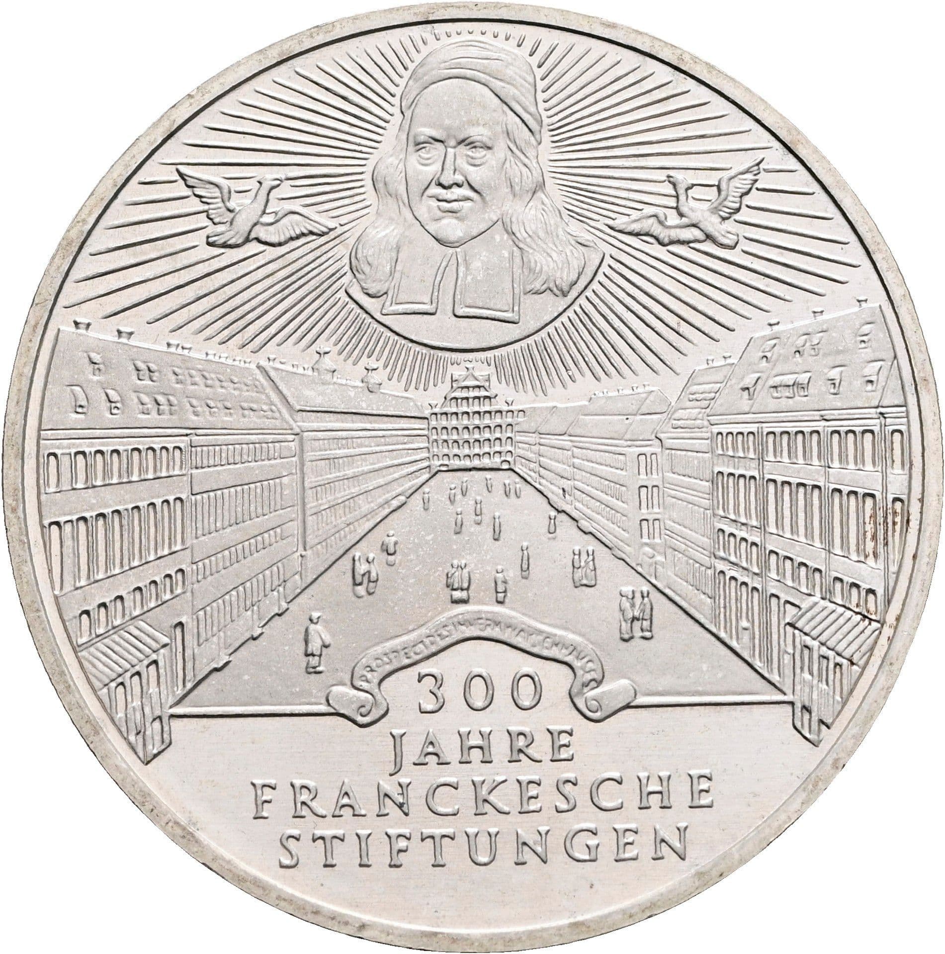 10 Deutsche Mark 1998 A – Vorderseite