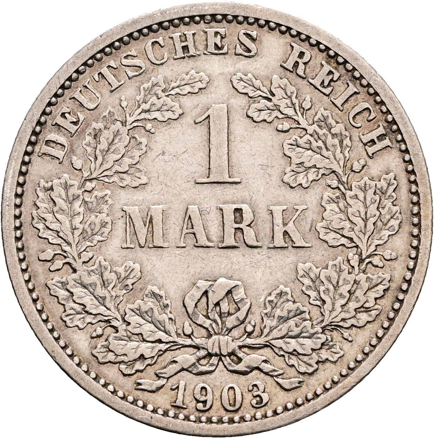 1 Mark 1903 D – Vorderseite