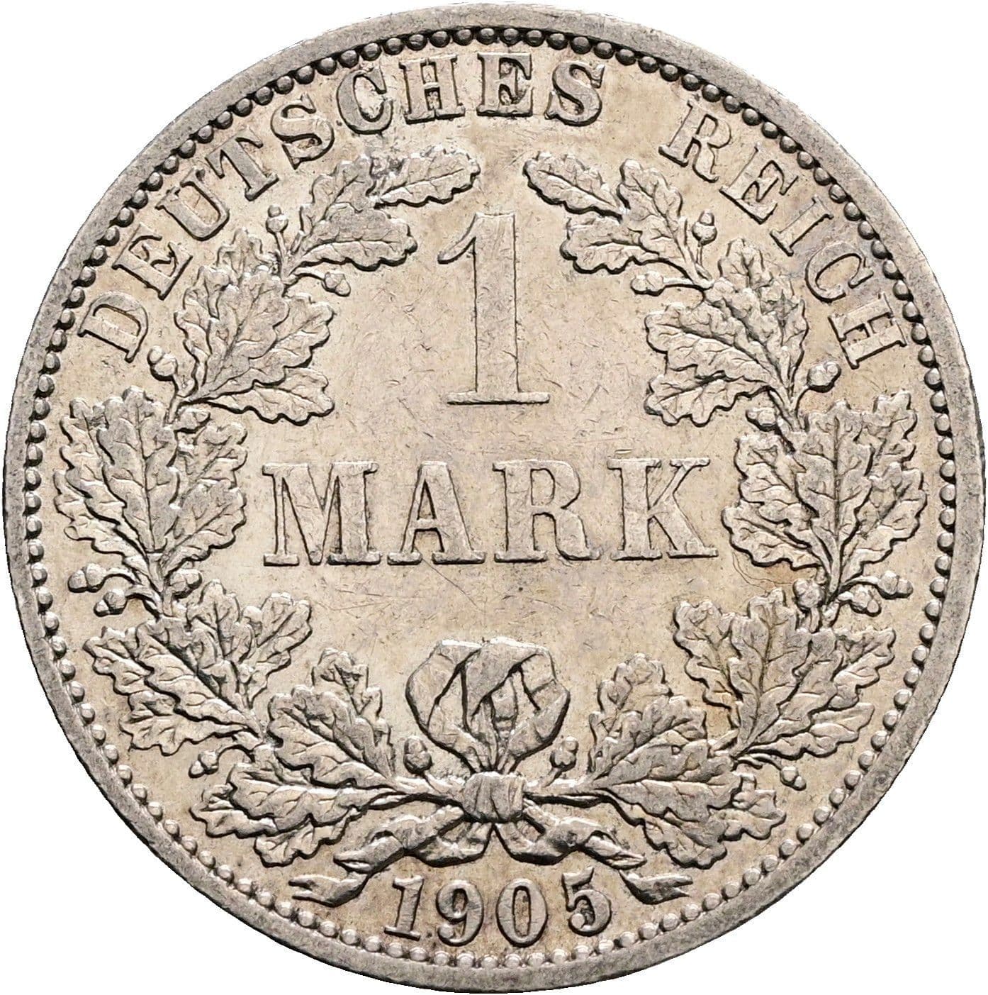 1 Mark 1905 A – Vorderseite