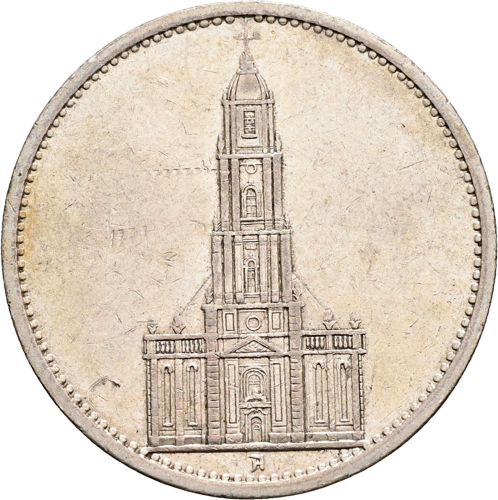 5 Reichsmark Berlin 1935 A – Vorderseite
