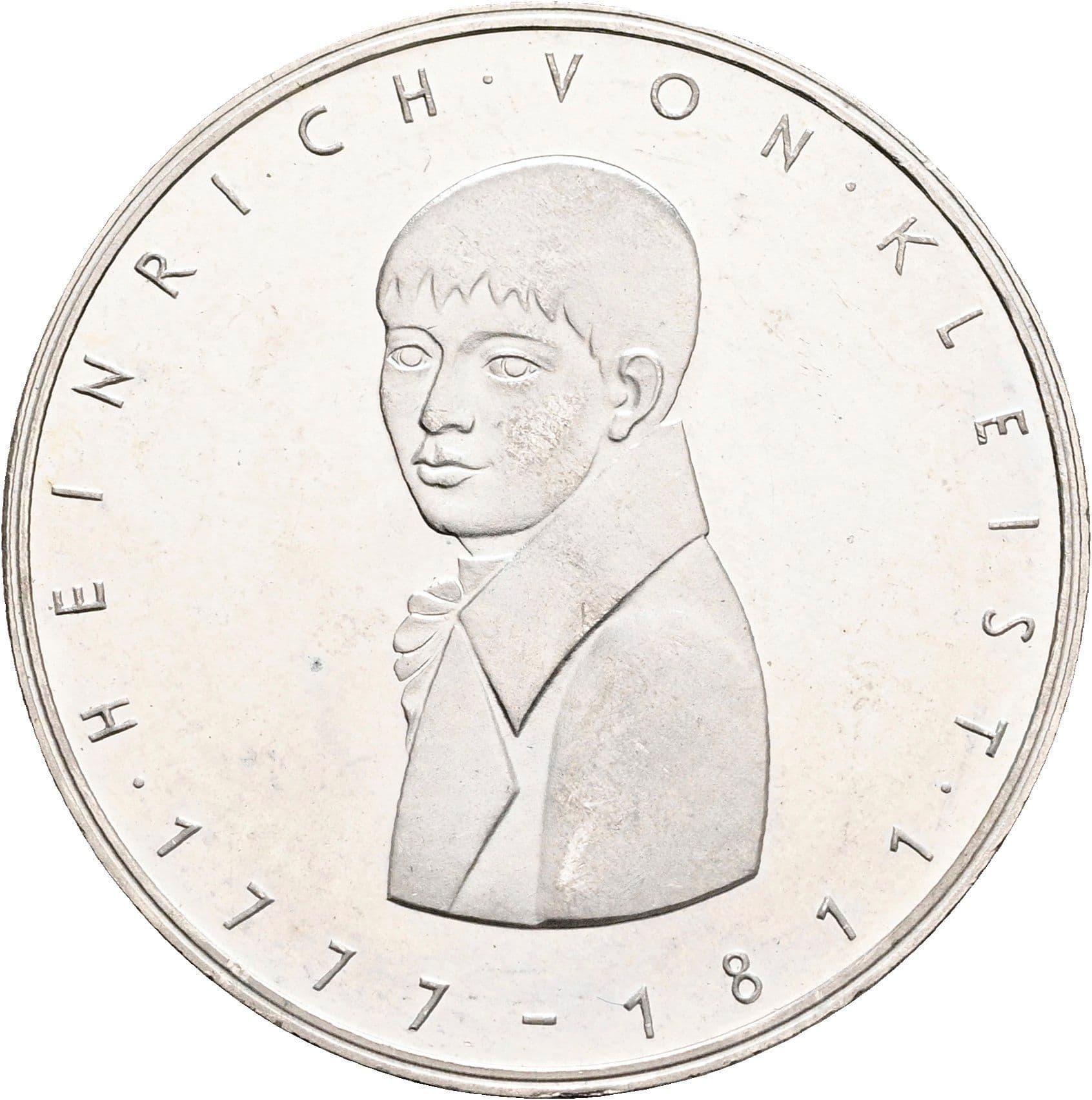 5 Mark Karlsruhe 1977 G – Vorderseite