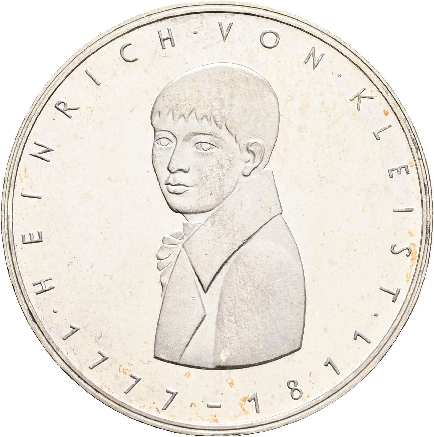 5 Mark Karlsruhe 1977 G – Vorderseite