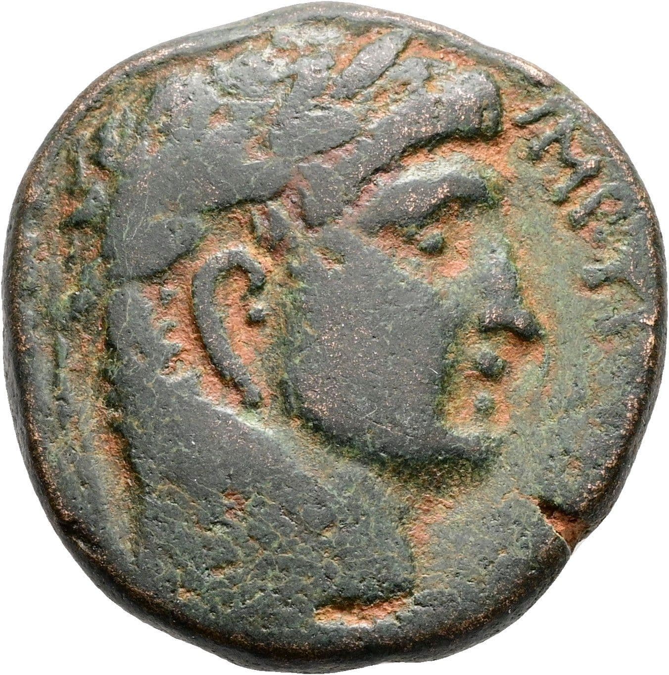 Bronzemünze Claudius 41-54 AC Antiochia – Vorderseite
