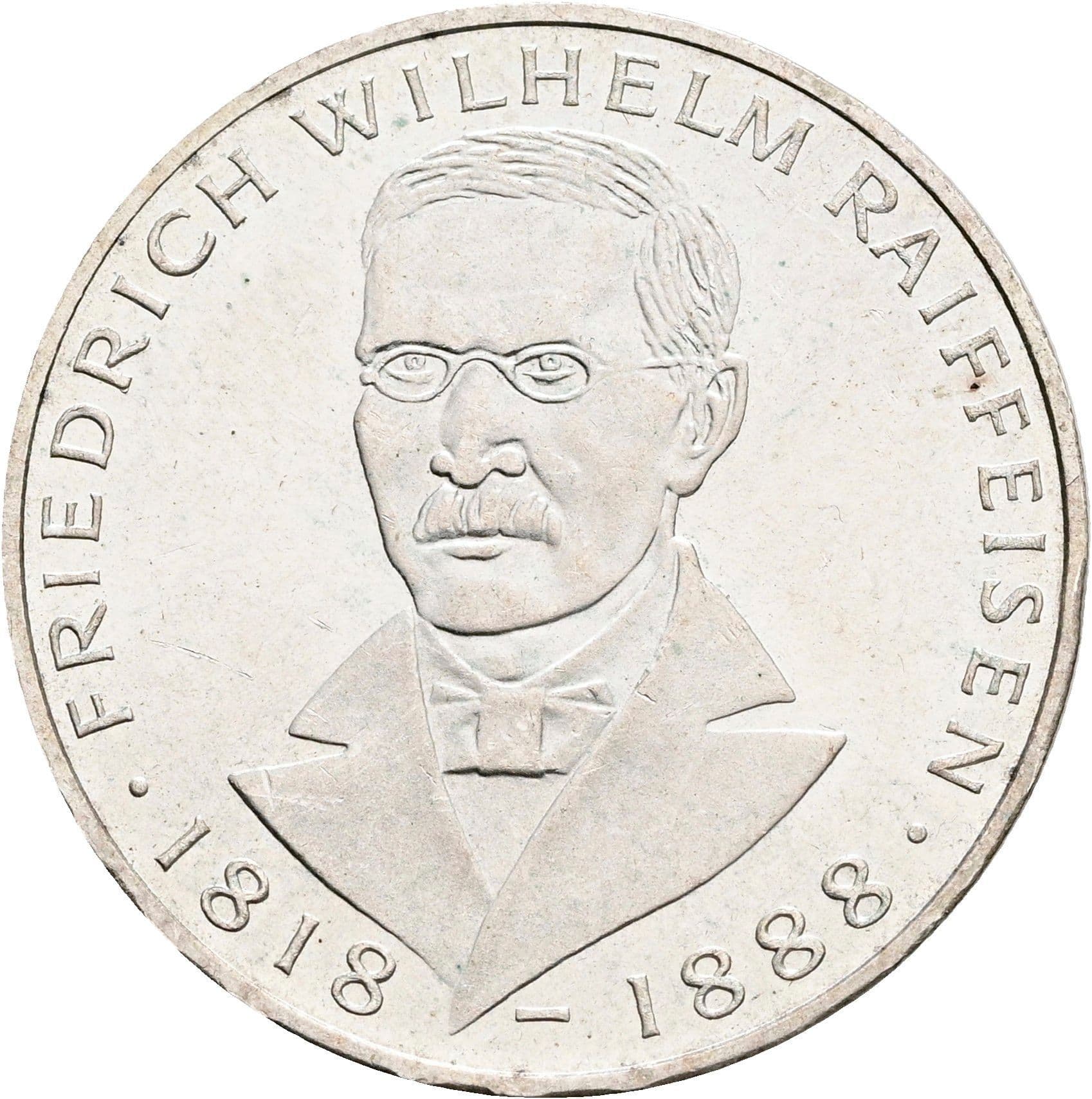 5 Mark Hamburg 1968 J – Vorderseite